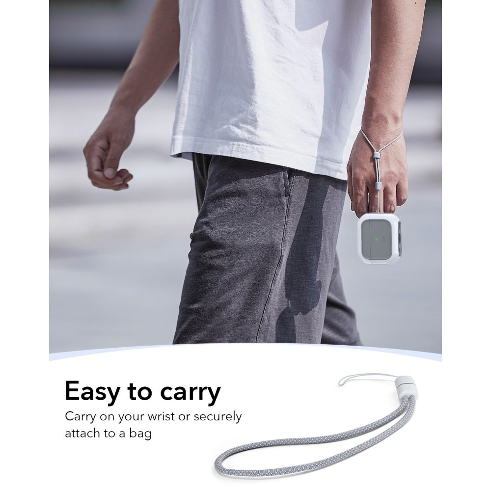 Orbit HaloLock Magsafe Skal Apple AirPods Pro 3 Vit