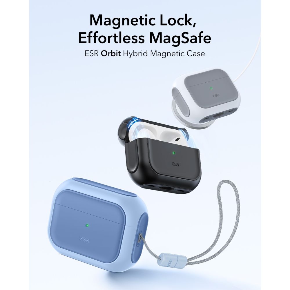 Orbit HaloLock Magsafe Skal Apple AirPods Pro 3 Blå