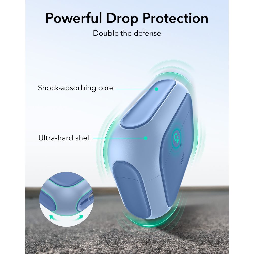 Orbit HaloLock Magsafe Skal Apple AirPods Pro 3 Blå