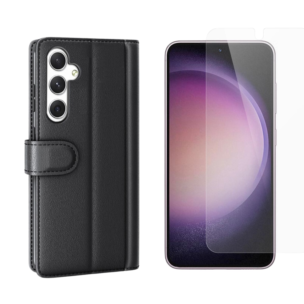 Samsung Galaxy S24 Kit med Fodral och Skärmskydd