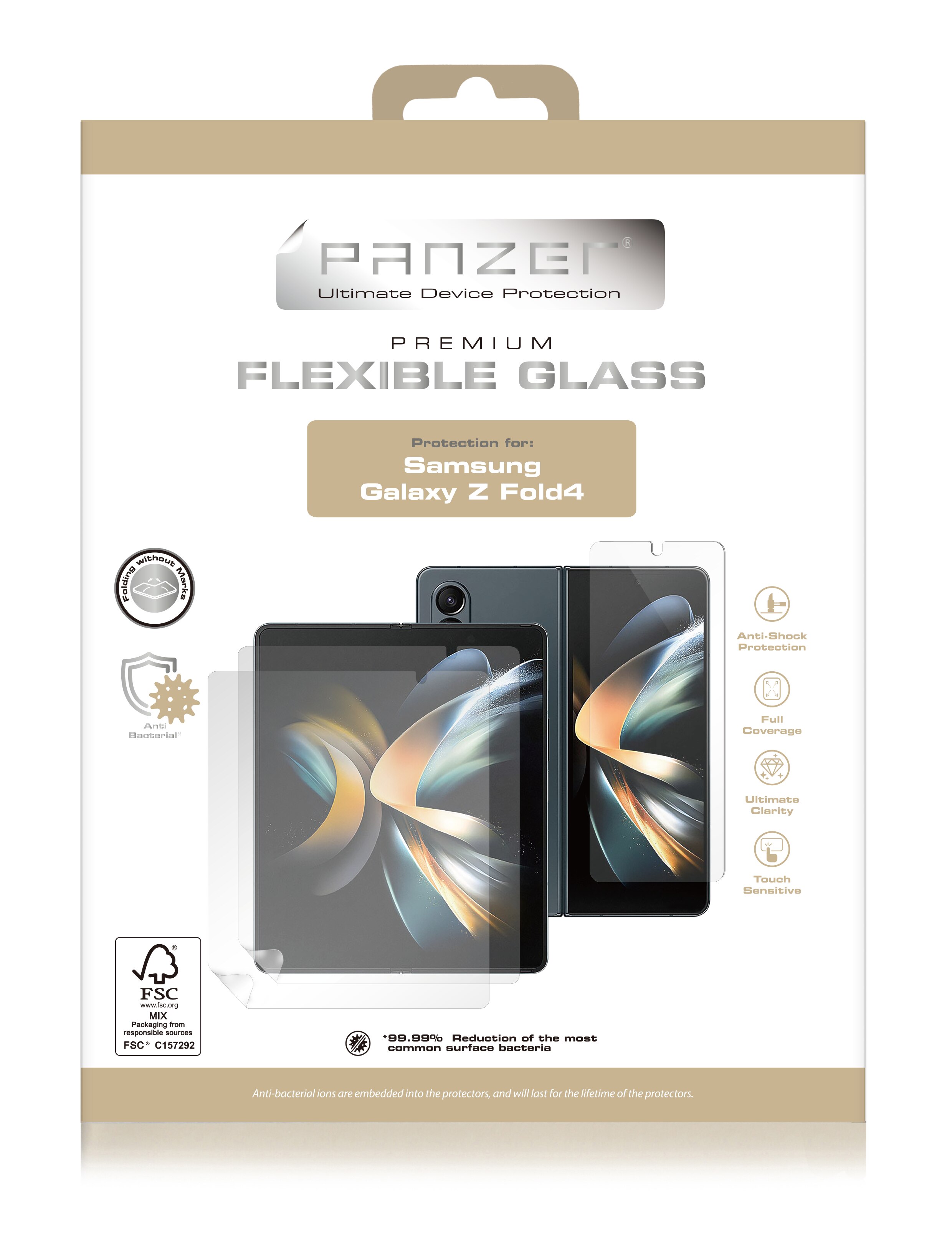 Flex Hybrid Film (2-pack) Samsung Galaxy Z Fold 4