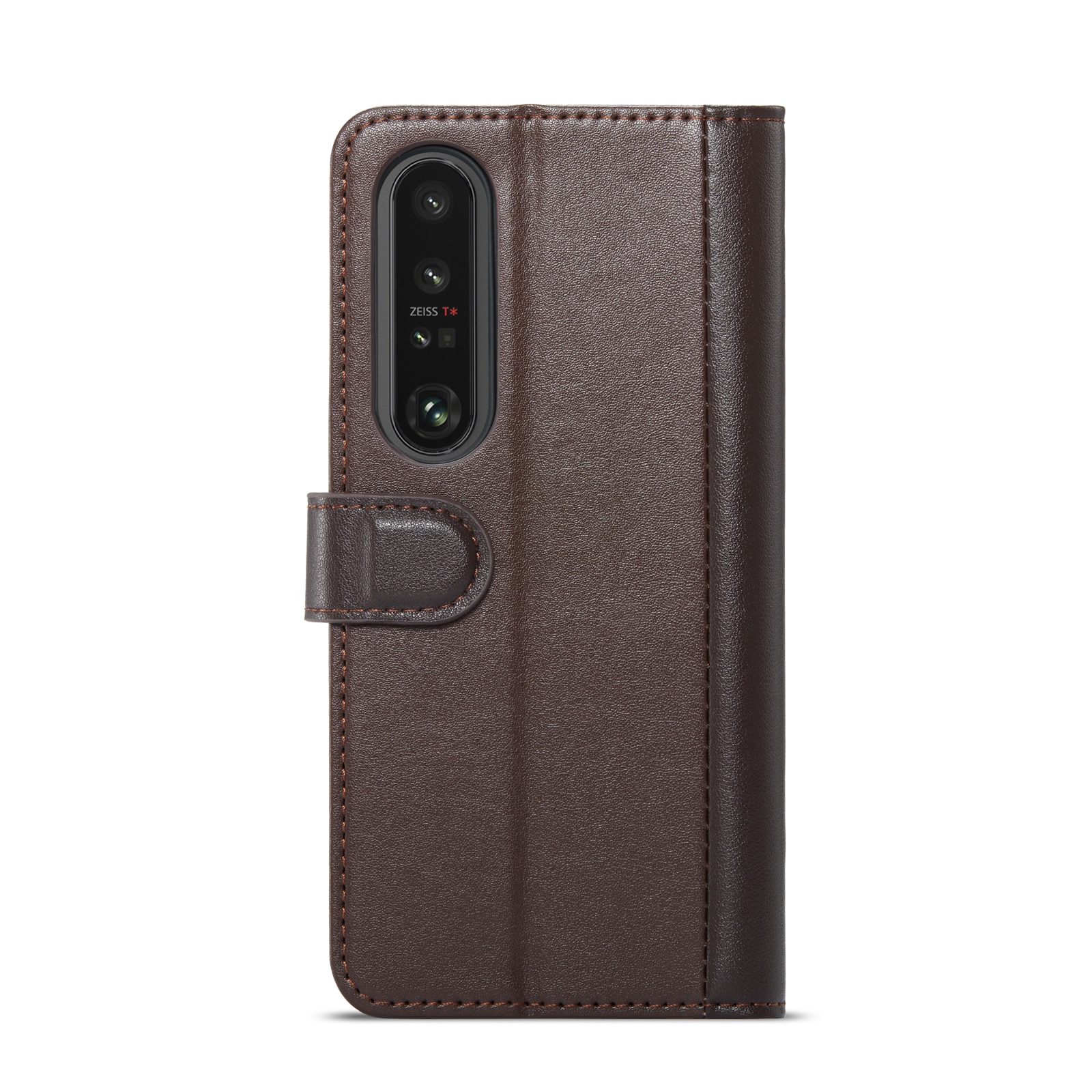 Äkta Läderfodral Sony Xperia 1 VI Brun