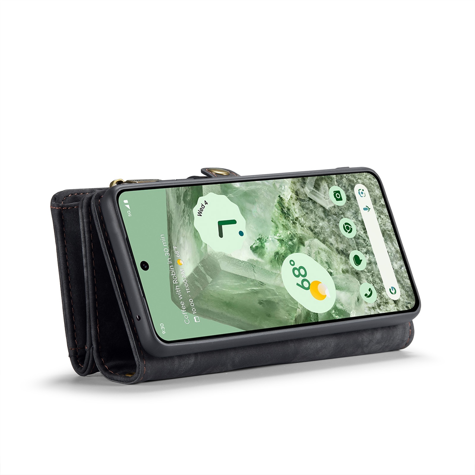 Multi-slot Plånboksfodral Google Pixel 8a Grå