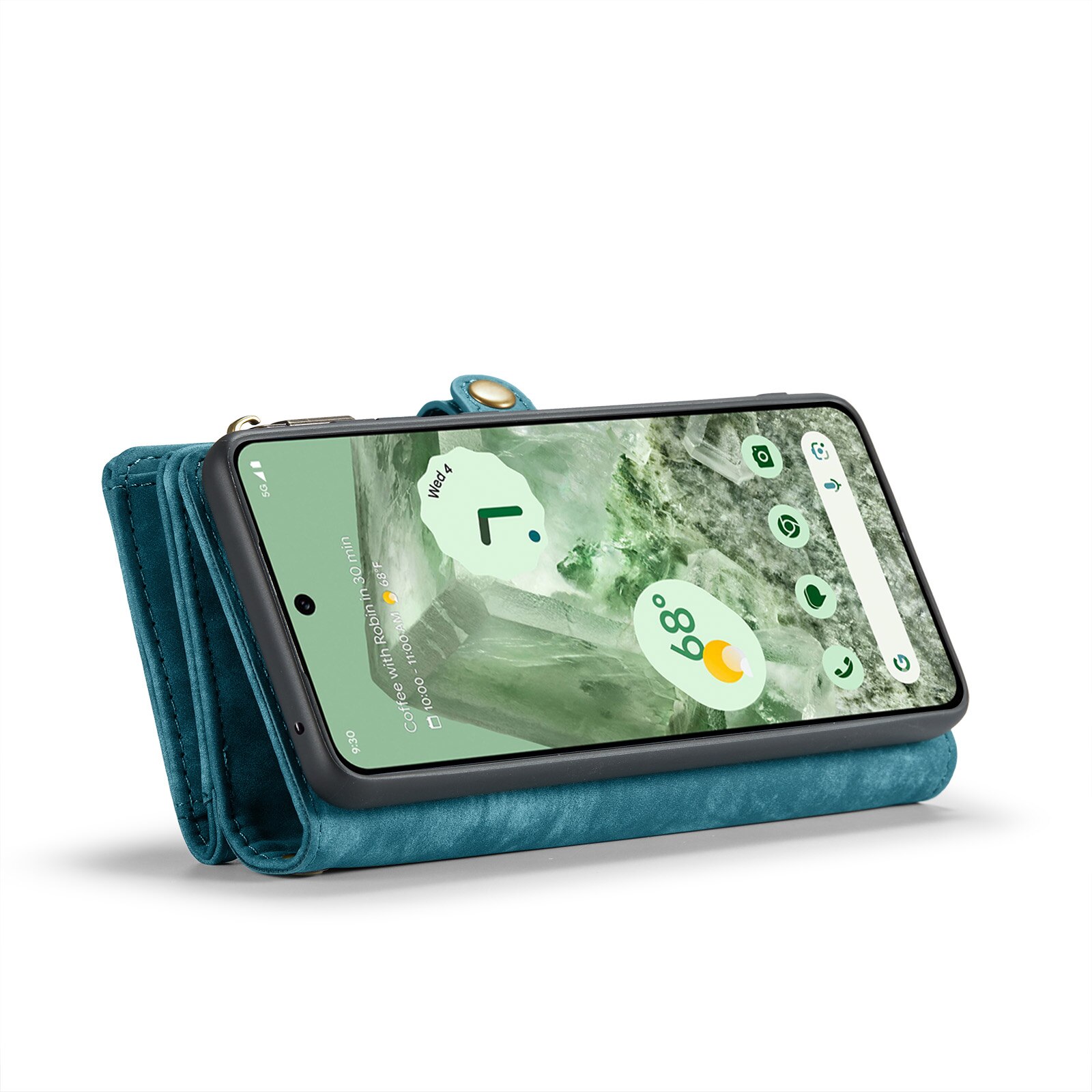 Multi-slot Plånboksfodral Google Pixel 8a Blå