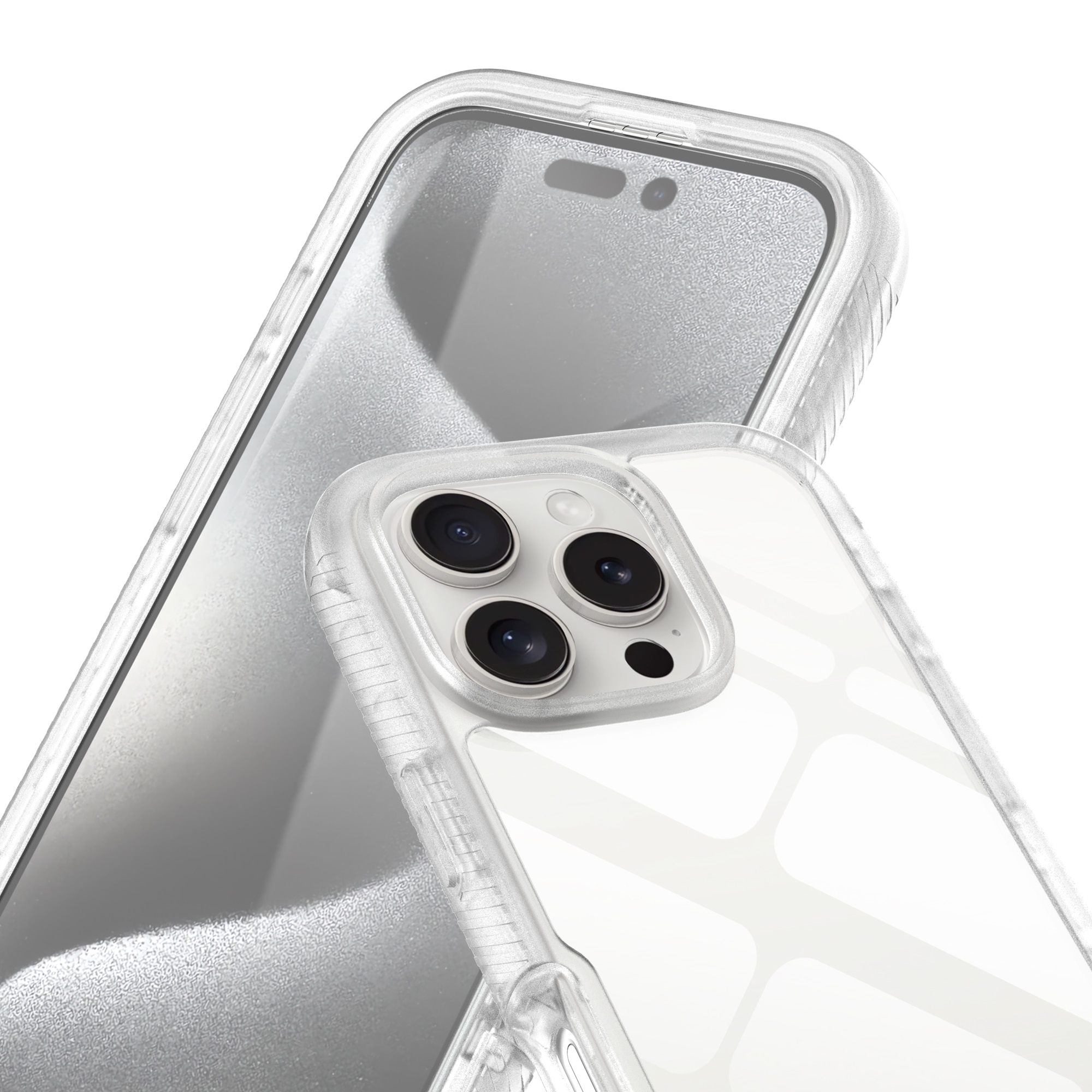 Full Protection Case iPhone 16 Pro Genomskinlig