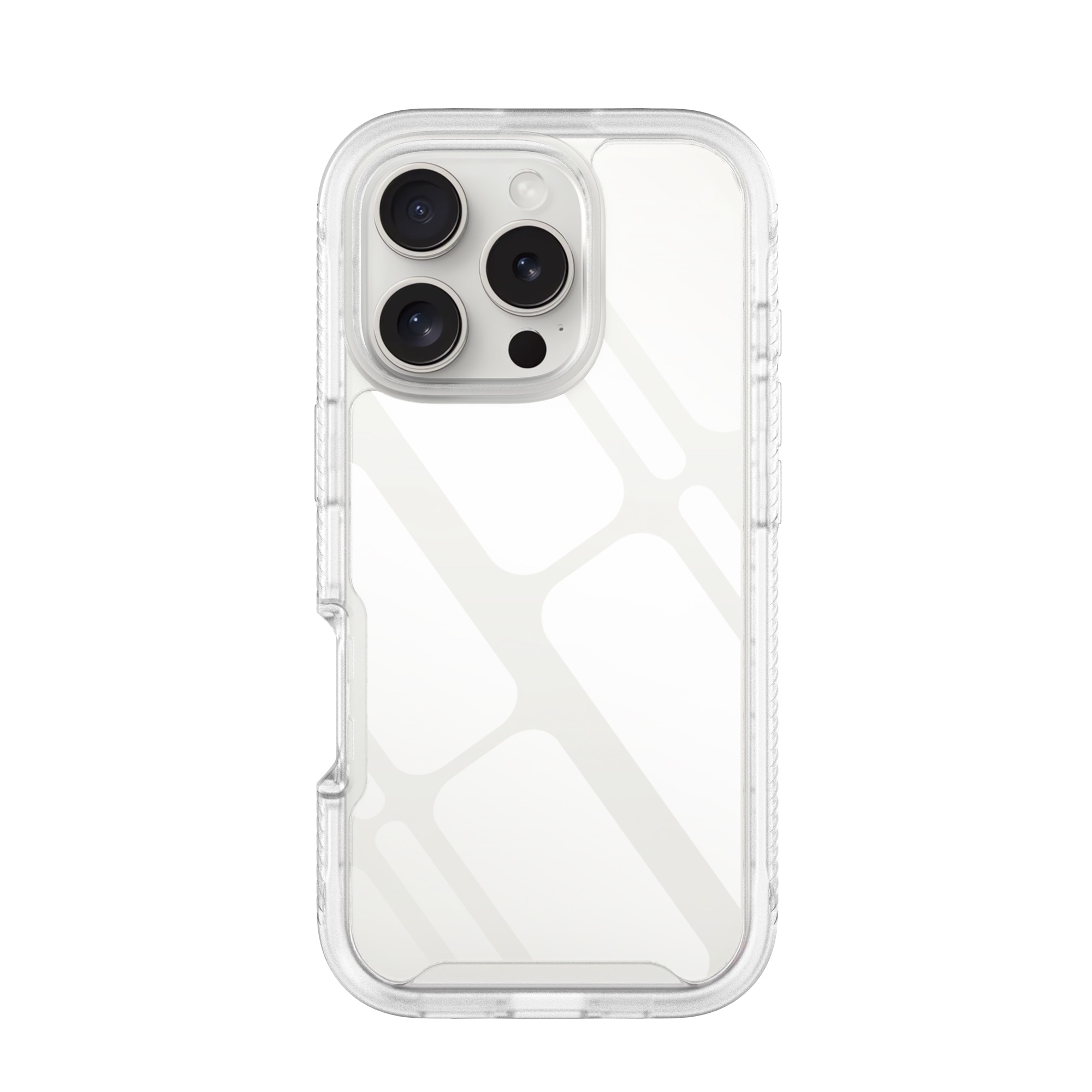 Full Protection Case iPhone 16 Pro Genomskinlig