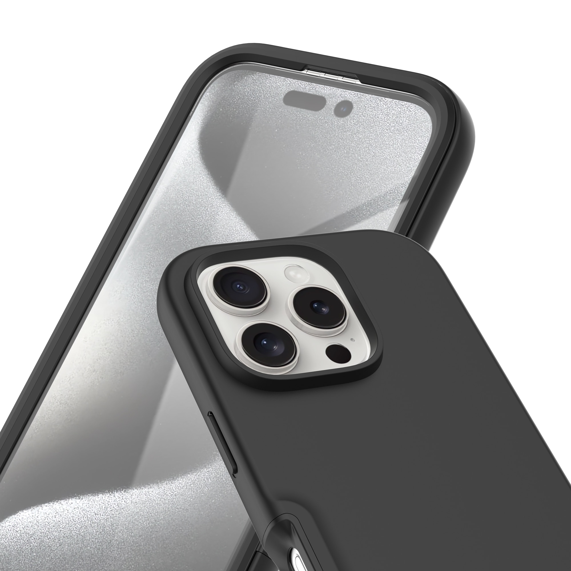 Full Protection Case iPhone 16 Pro Max Svart
