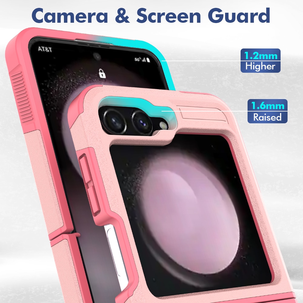 Off-road Hybridskal Samsung Galaxy Z Flip 7 FE Rosa