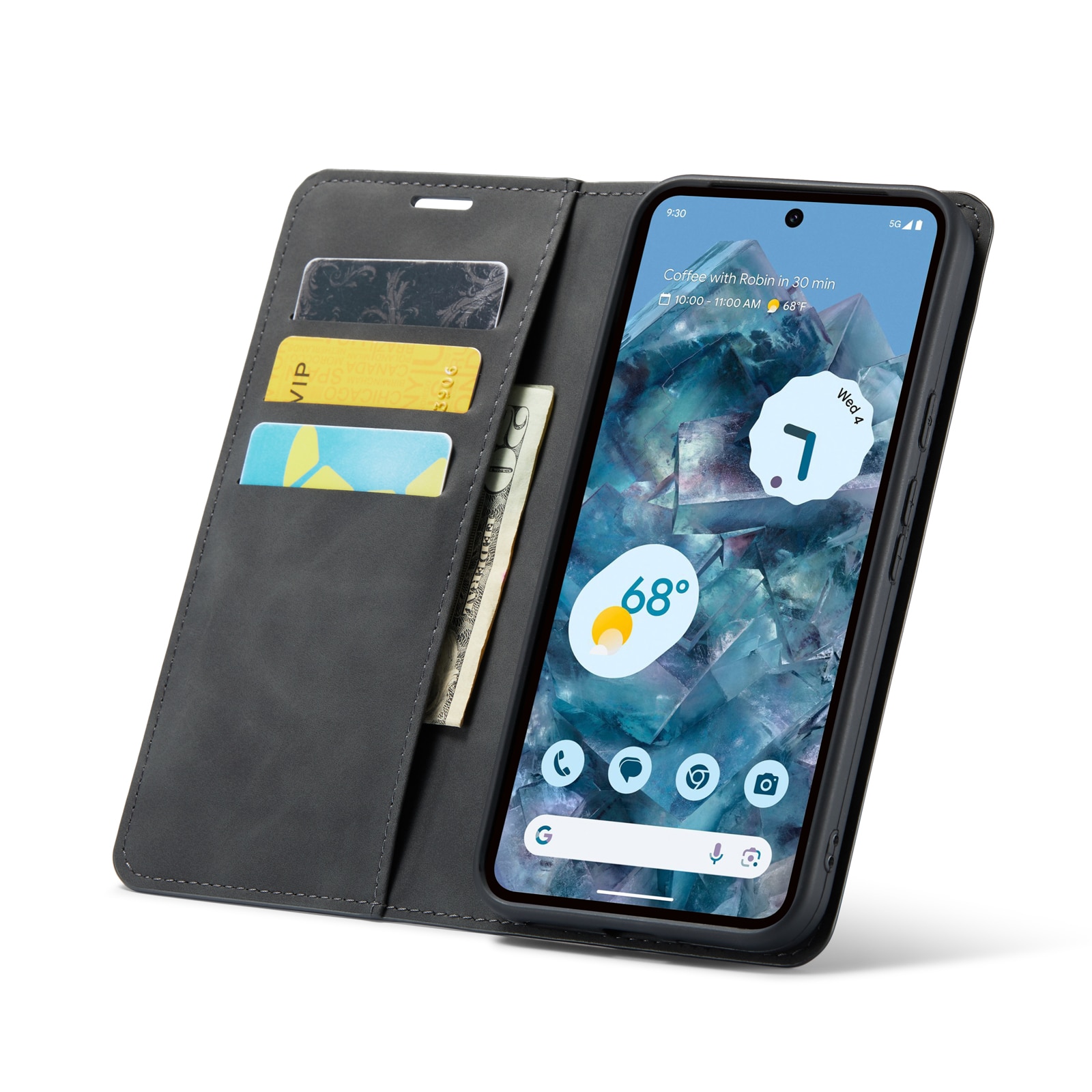 Google Pixel 9 Pro XL Slim Mobilfodral Svart