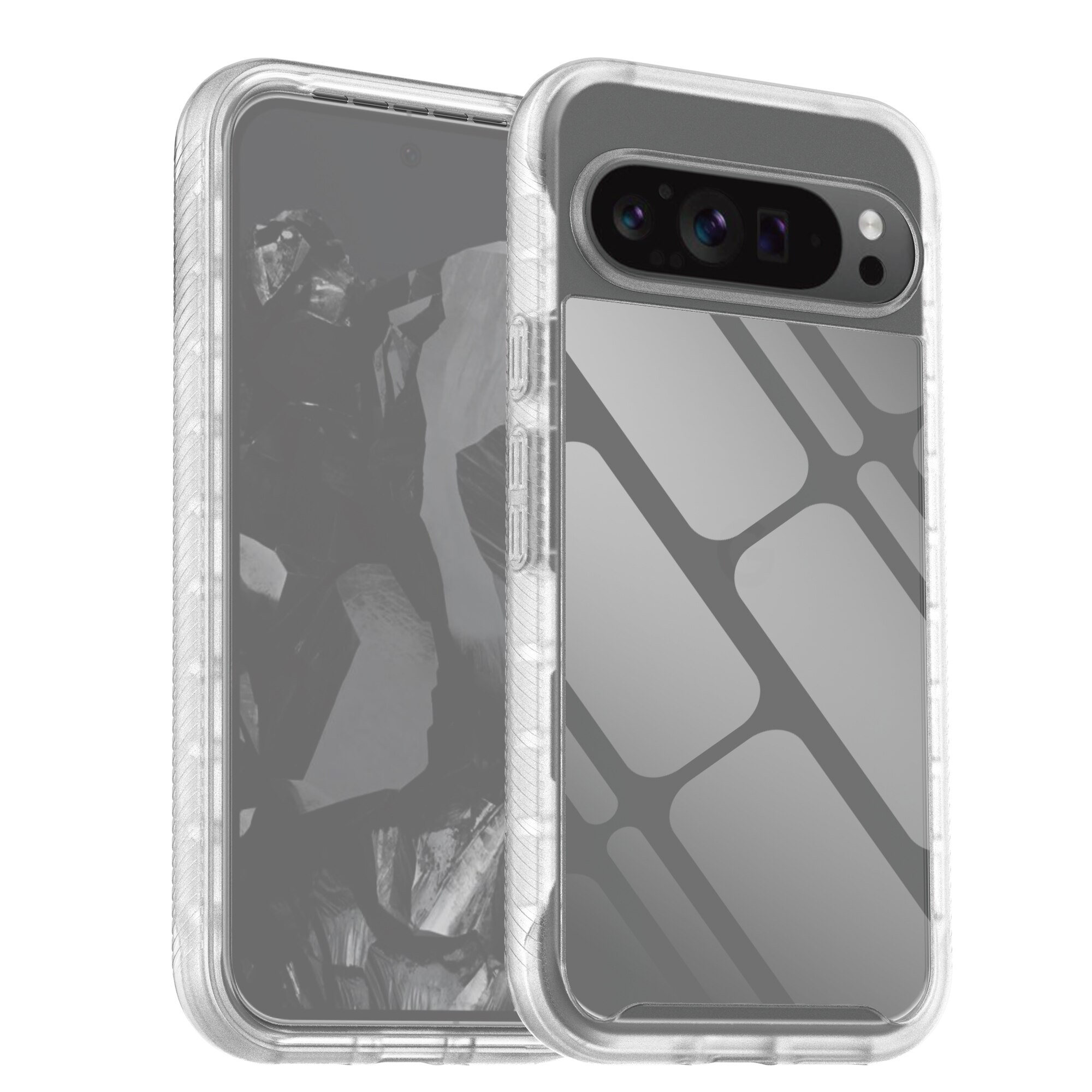 Full Protection Case Google Pixel 9 Pro XL Genomskinlig