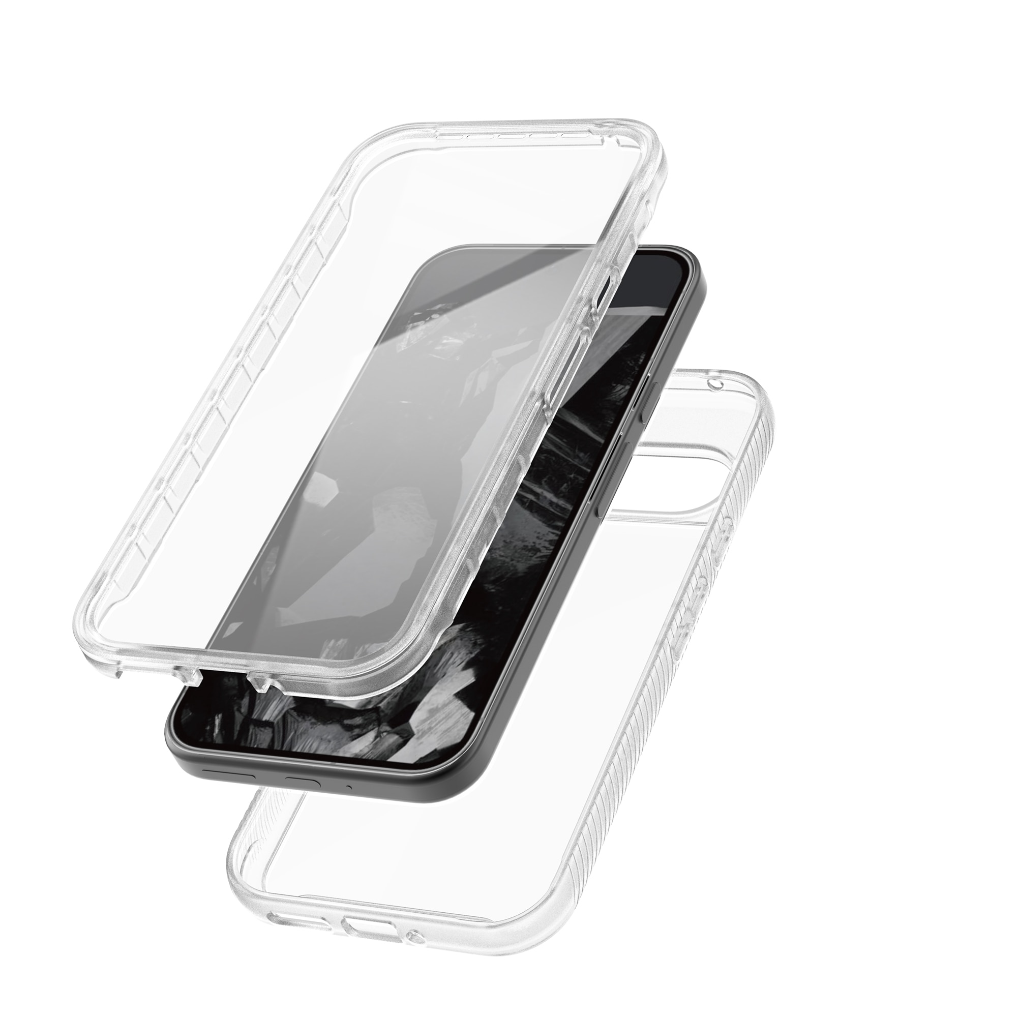 Full Protection Case Google Pixel 9 Pro XL Genomskinlig