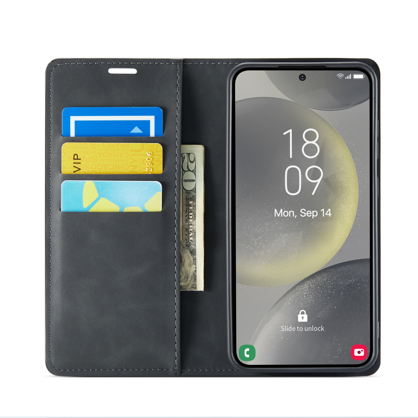Samsung Galaxy S24 FE Slim Mobilfodral Svart