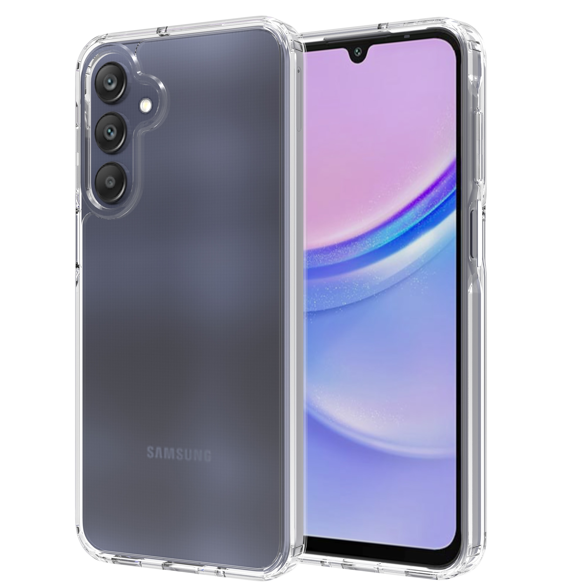 Hybridskal Samsung Galaxy A26 Genomskinlig