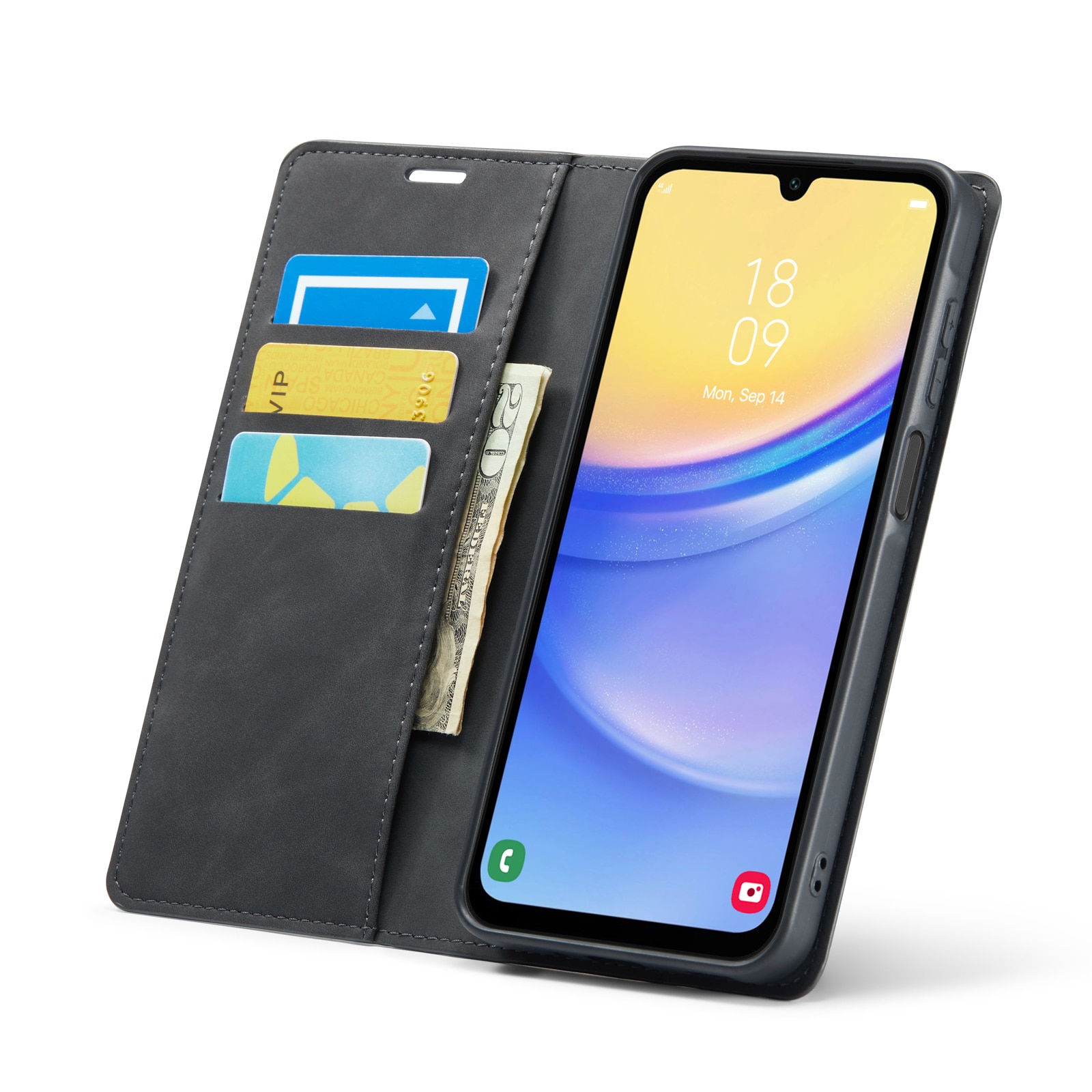Samsung Galaxy A16 Slim Mobilfodral Svart