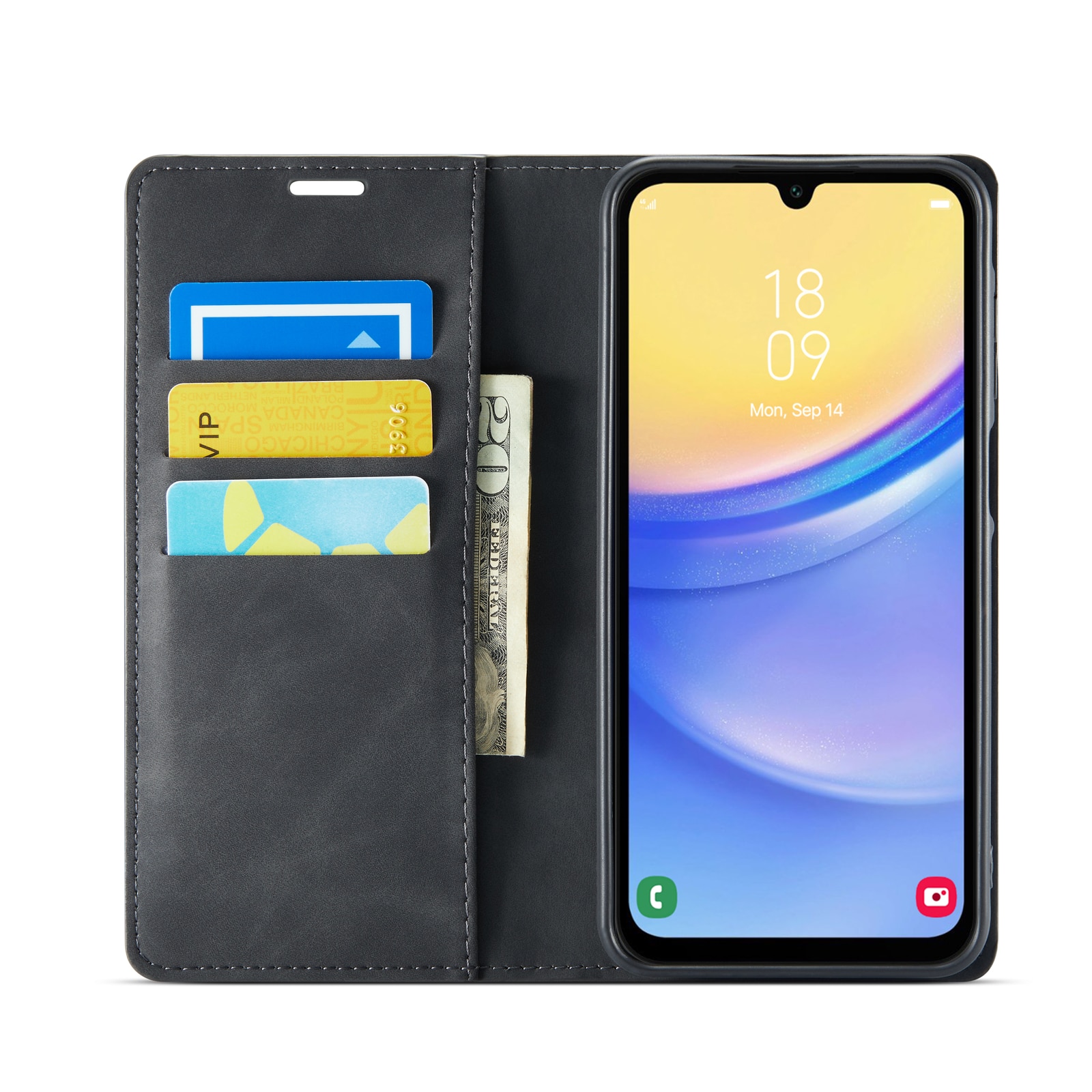 Samsung Galaxy A16 Slim Mobilfodral Svart