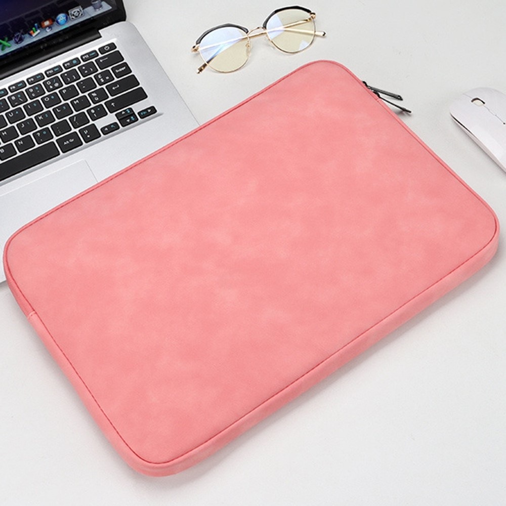 Laptopfodral Läder till 13,3" rosa