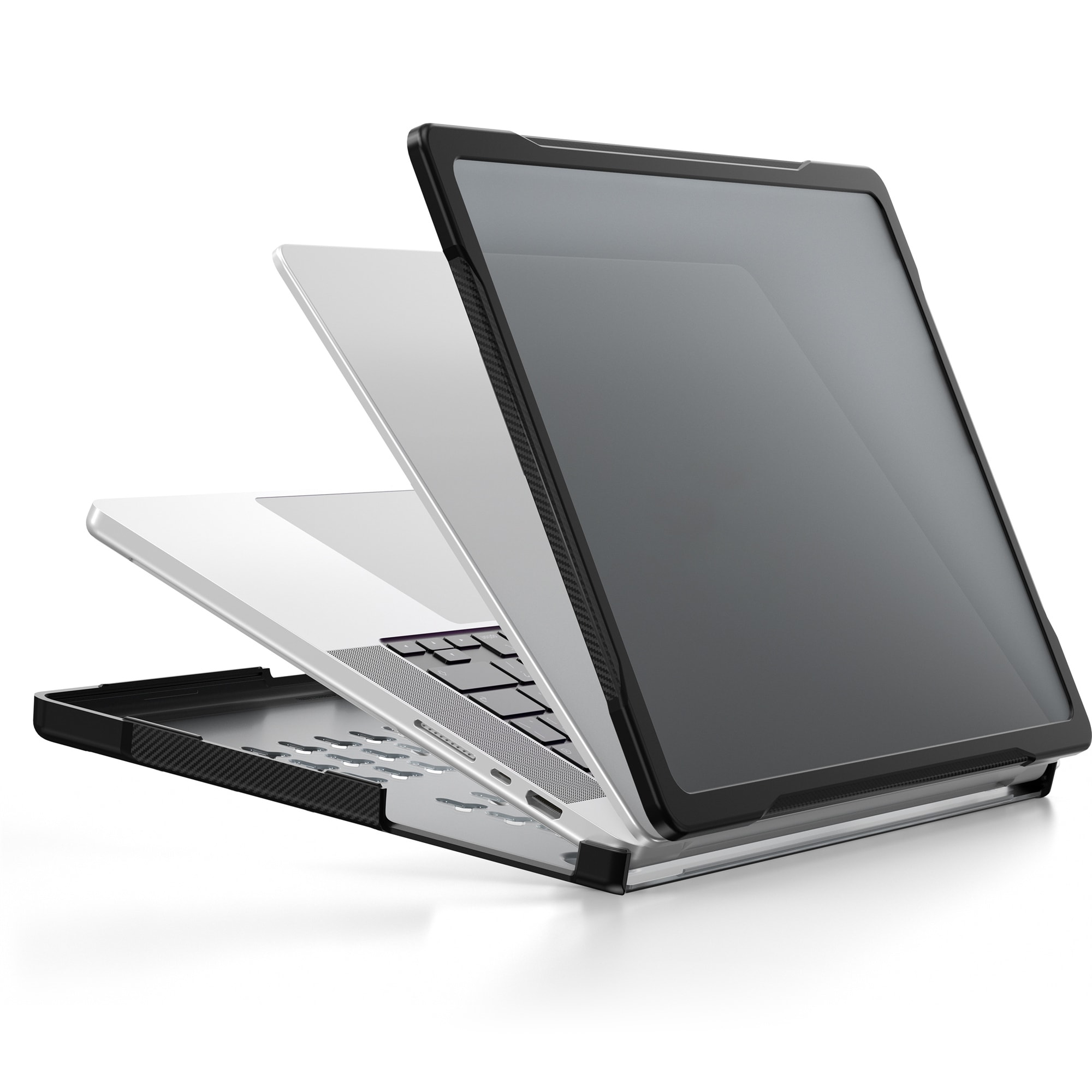 Stöttåligt Skal Apple MacBook Pro 14 2024 Svart