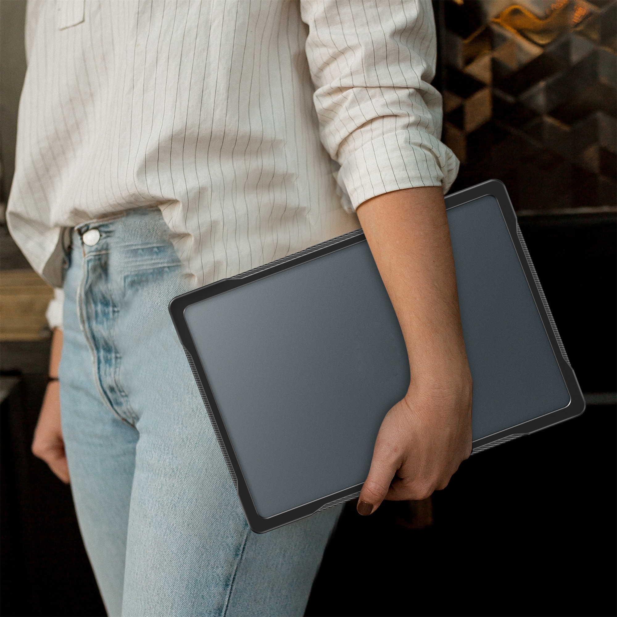 Stöttåligt Skal Apple MacBook Pro 14 2024 Svart