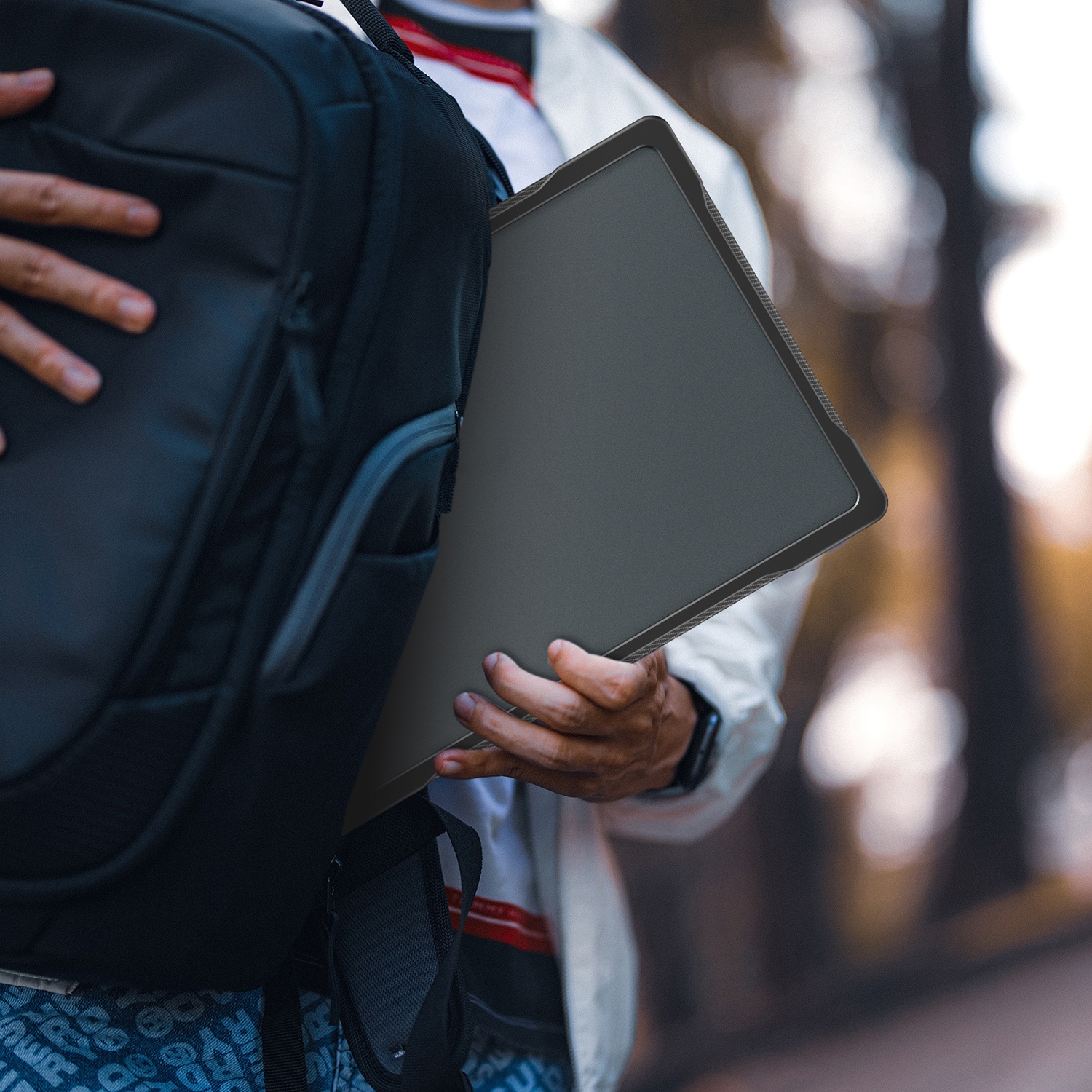 Stöttåligt Skal Apple MacBook Pro 14 2024 Svart