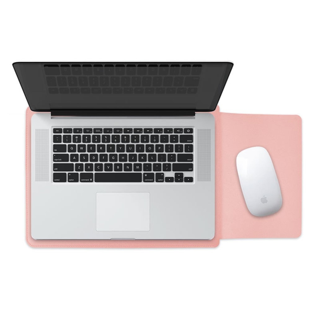 Laptop Sleeve Läder 14" rosa