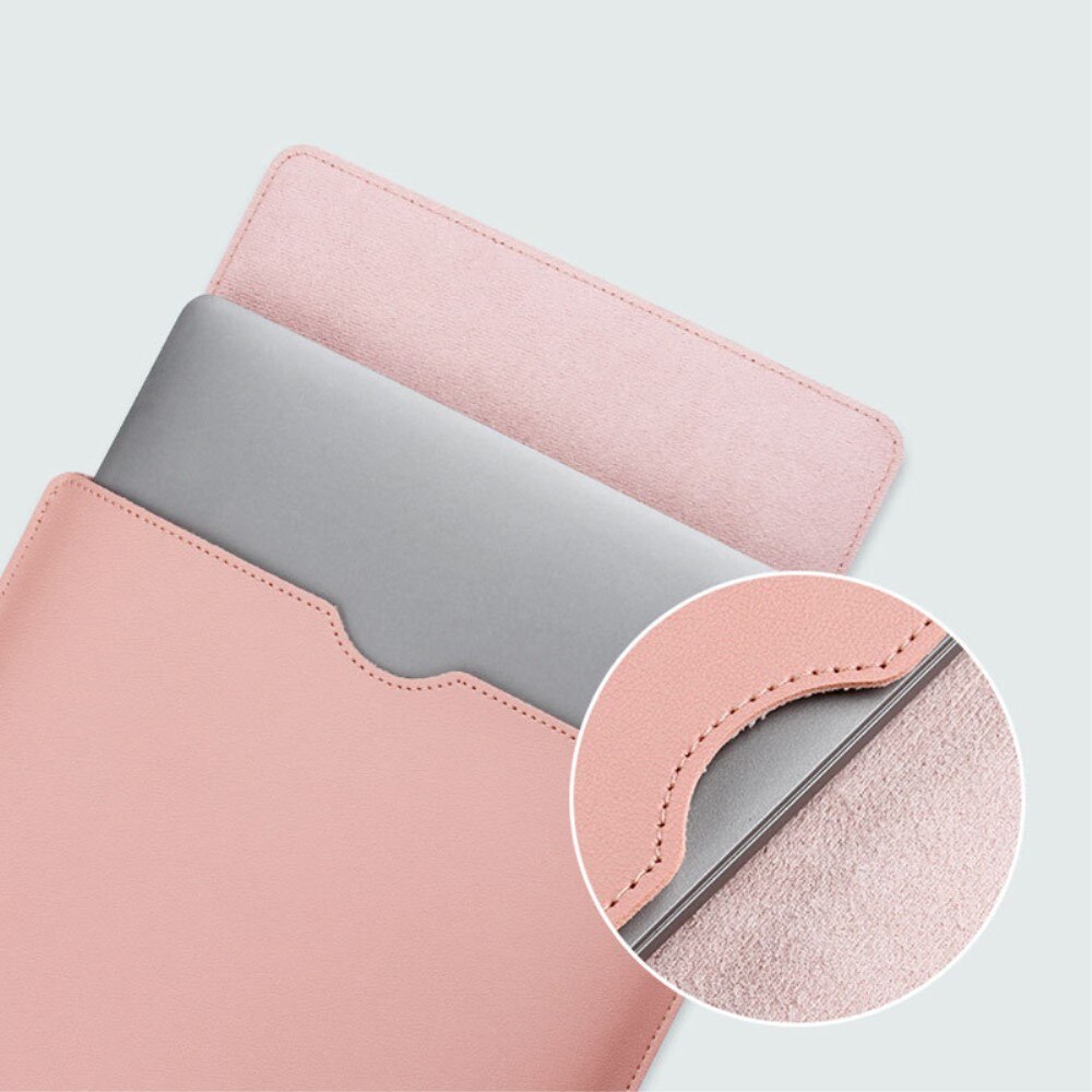 Laptop Sleeve Läder 15-16" svart