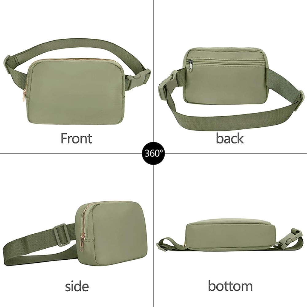 Crossbody Väska Nylon grön