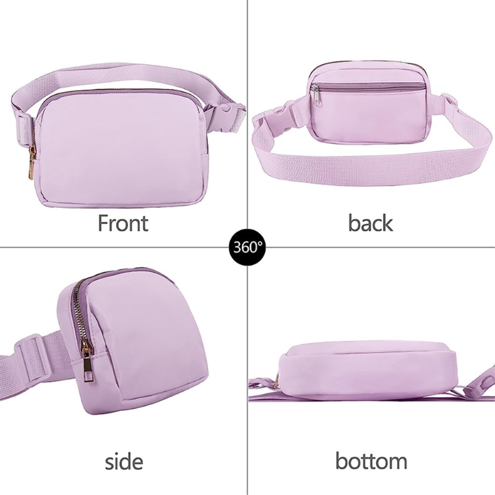 Crossbody Väska Nylon lila