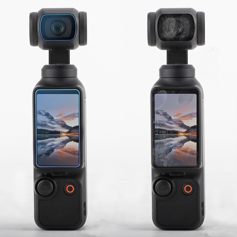 Härdat Glas Skärmskydd + Linsskydd DJI Osmo Pocket 3