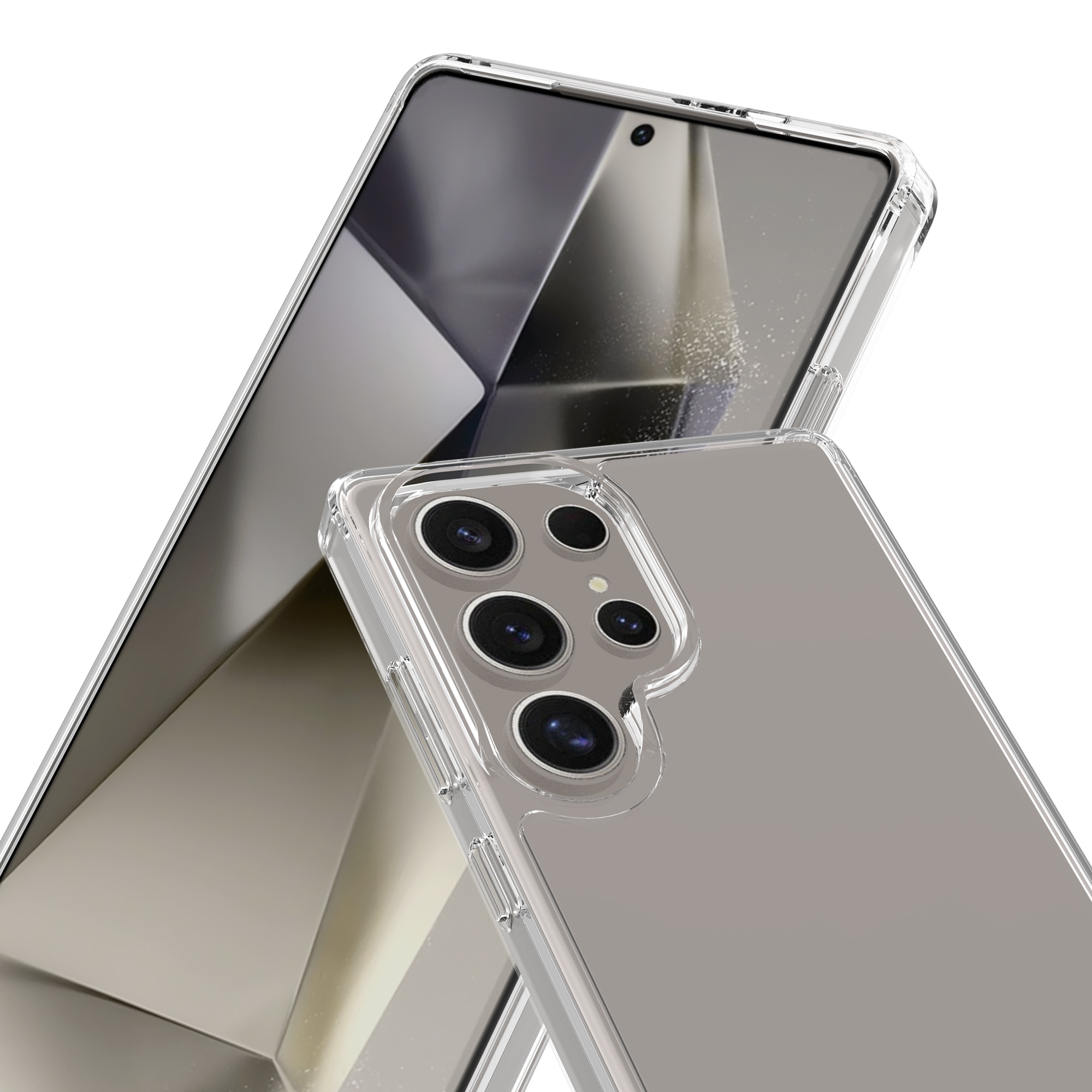 Hybridskal Samsung Galaxy S25 Ultra Genomskinlig