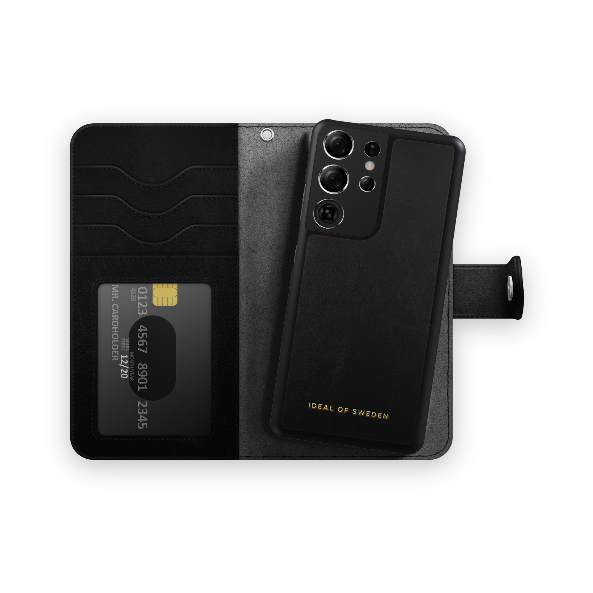 Magnet Wallet+ Galaxy S22 Ultra Black