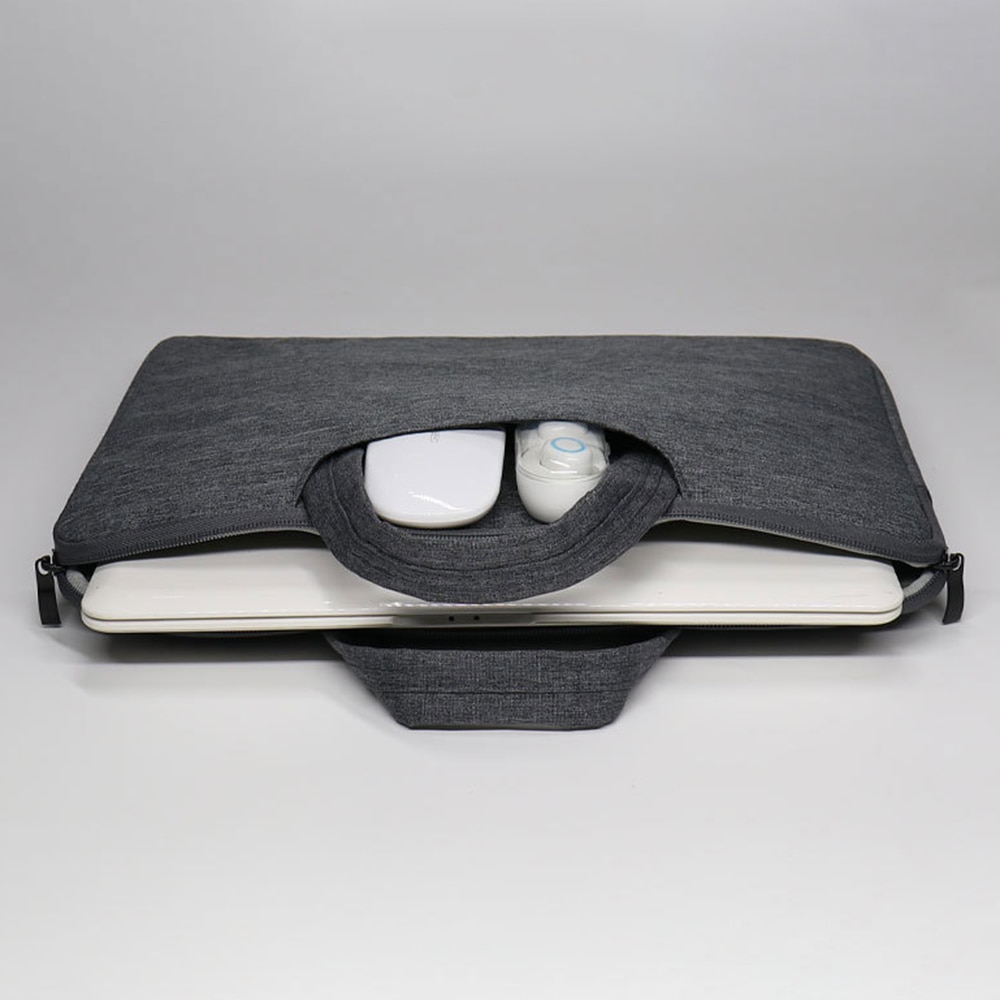 Laptopfodral med Handtag 15,6" Mörkgrå