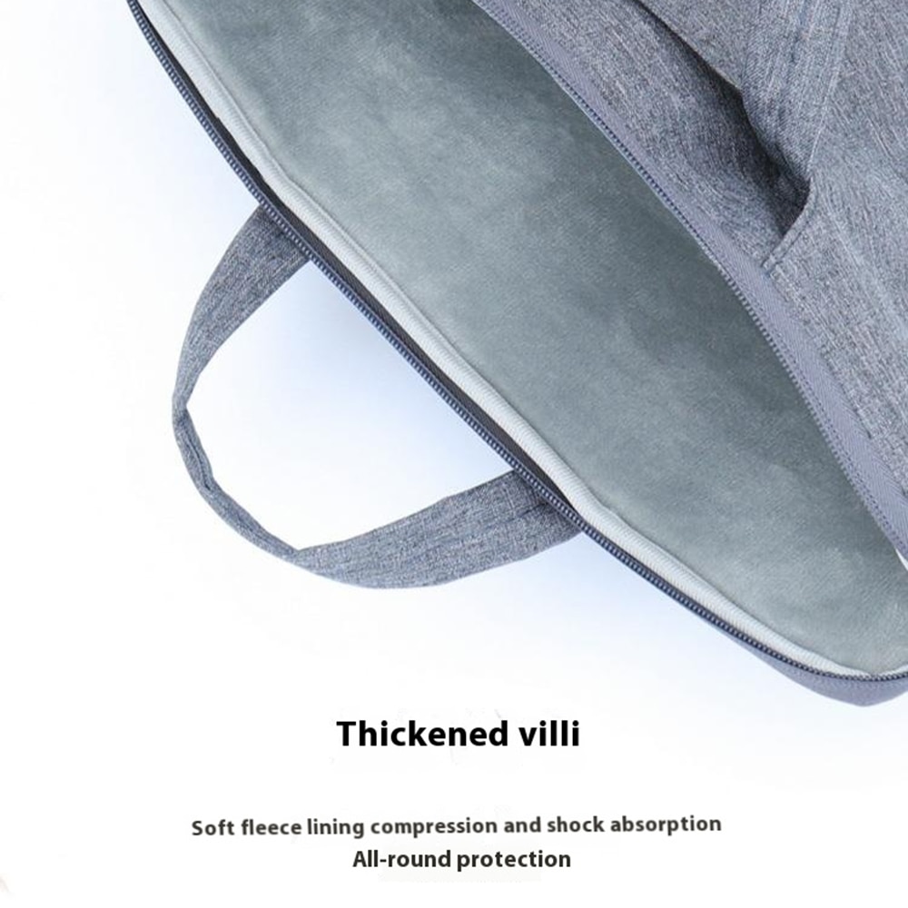 Laptopfodral med Handtag 15,6" Mörkgrå