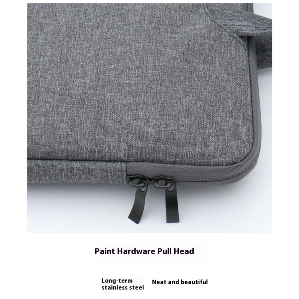 Laptopfodral med Handtag 15,6" Mörkgrå