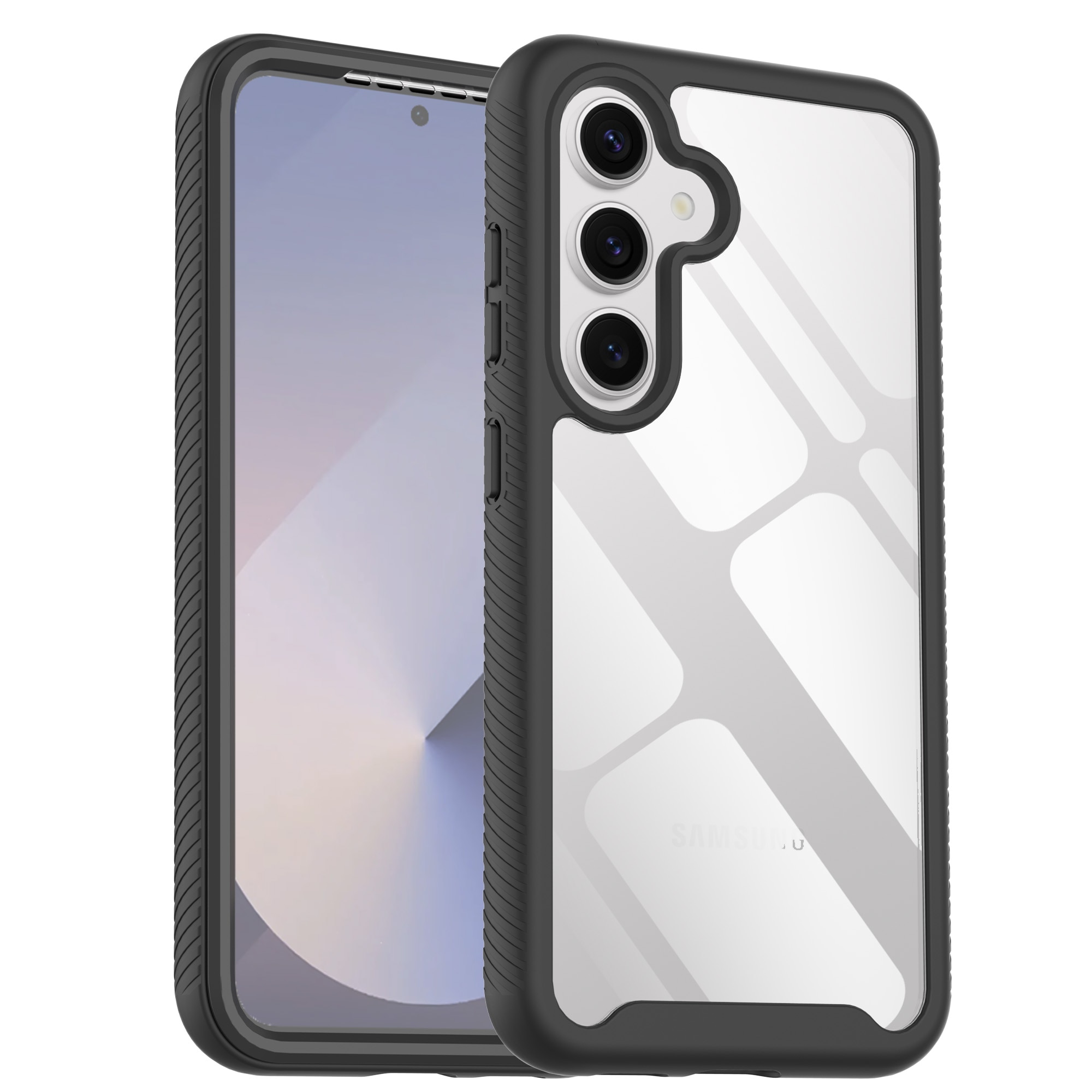 Full Protection Case Samsung Galaxy S25 Svart