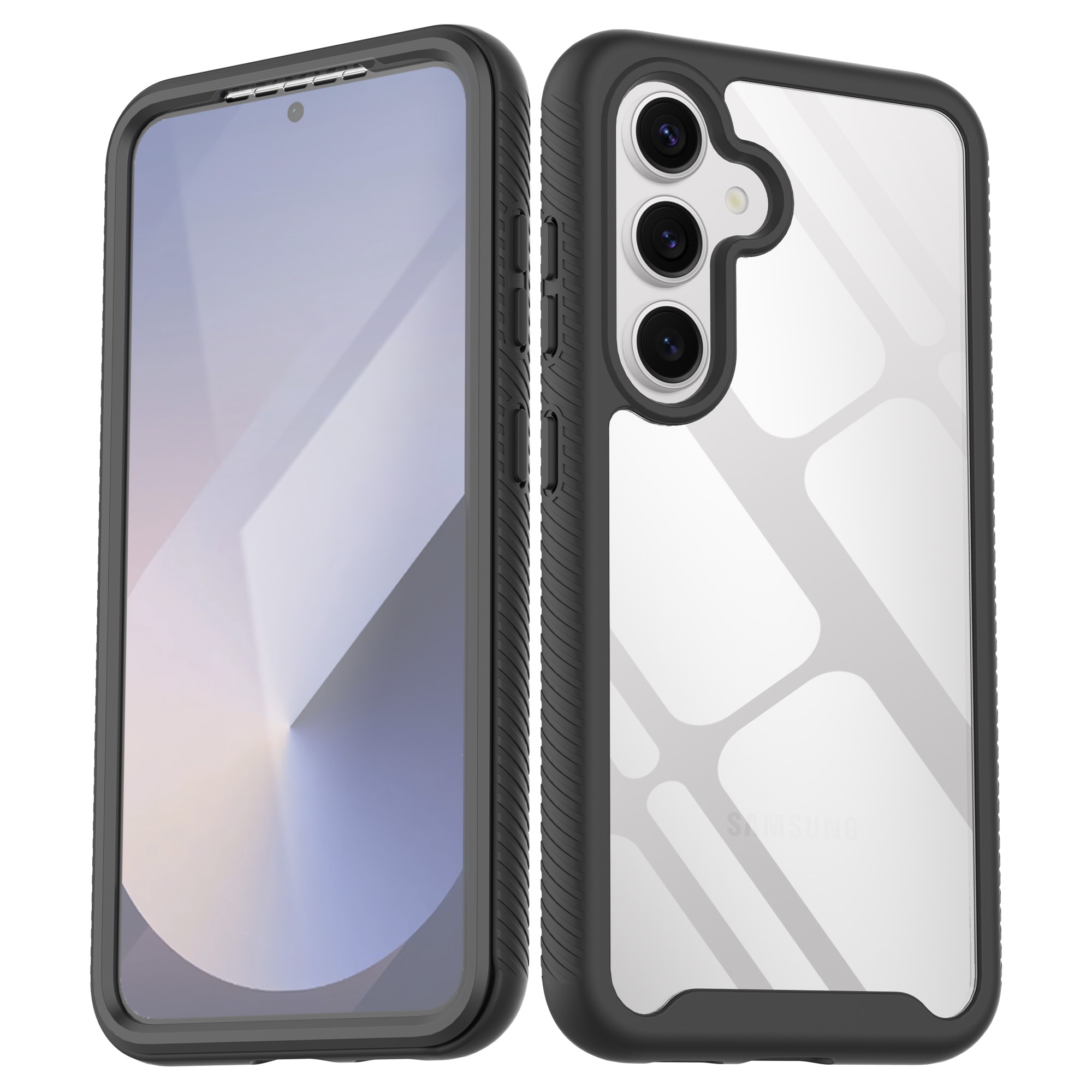 Full Protection Case Samsung Galaxy S25 Svart