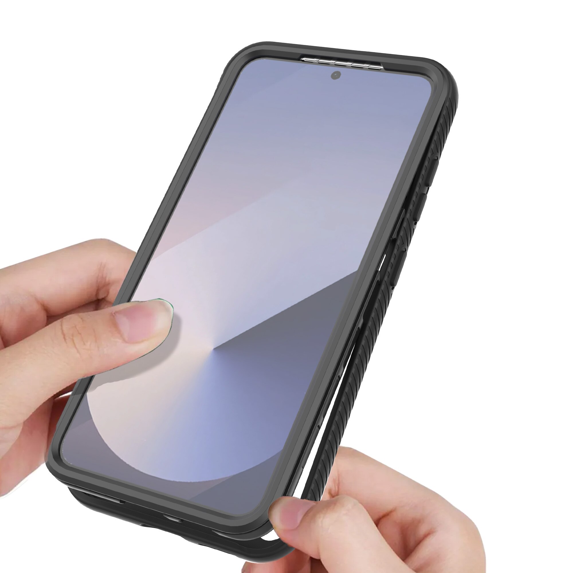 Full Protection Case Samsung Galaxy S25 Svart