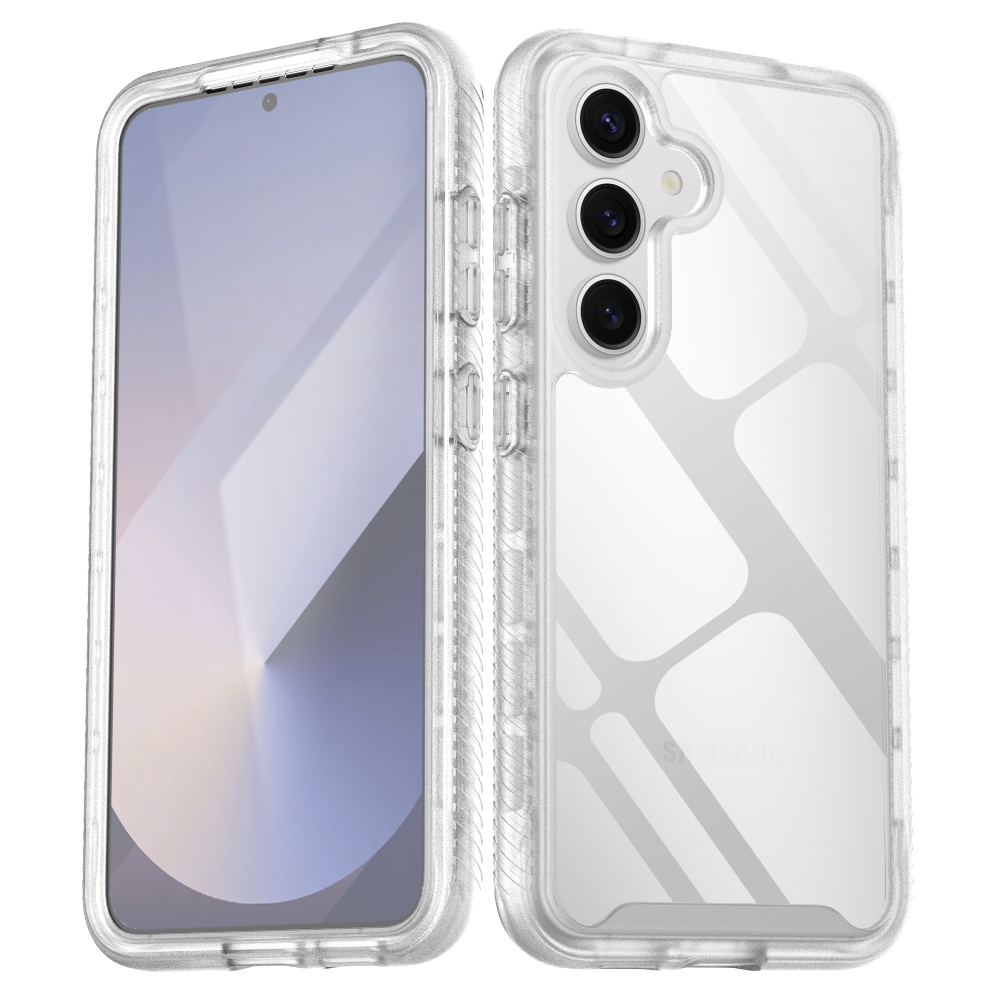 Full Protection Case Samsung Galaxy S25 Genomskinlig