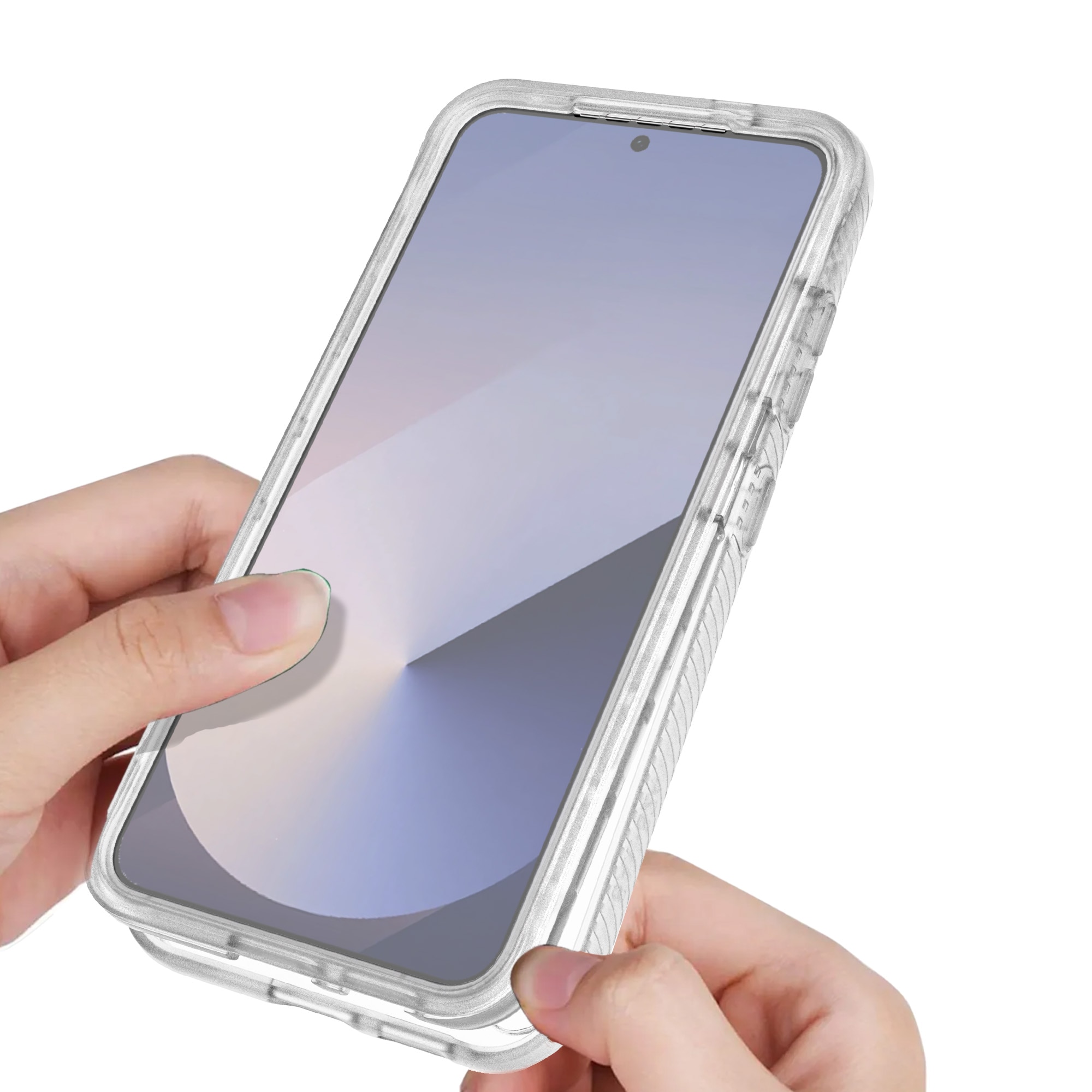 Full Protection Case Samsung Galaxy S25 Genomskinlig