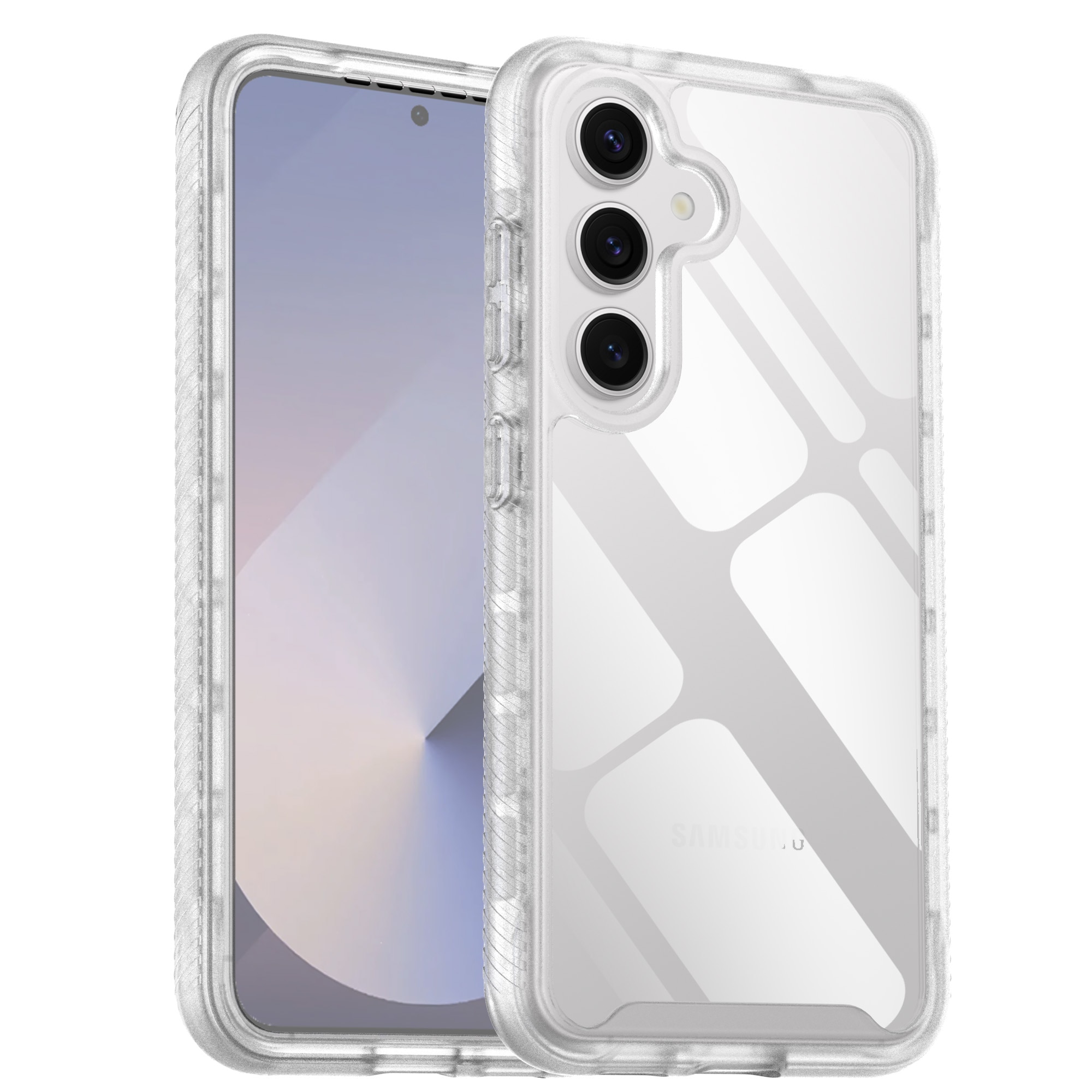 Full Protection Case Samsung Galaxy S25 Genomskinlig