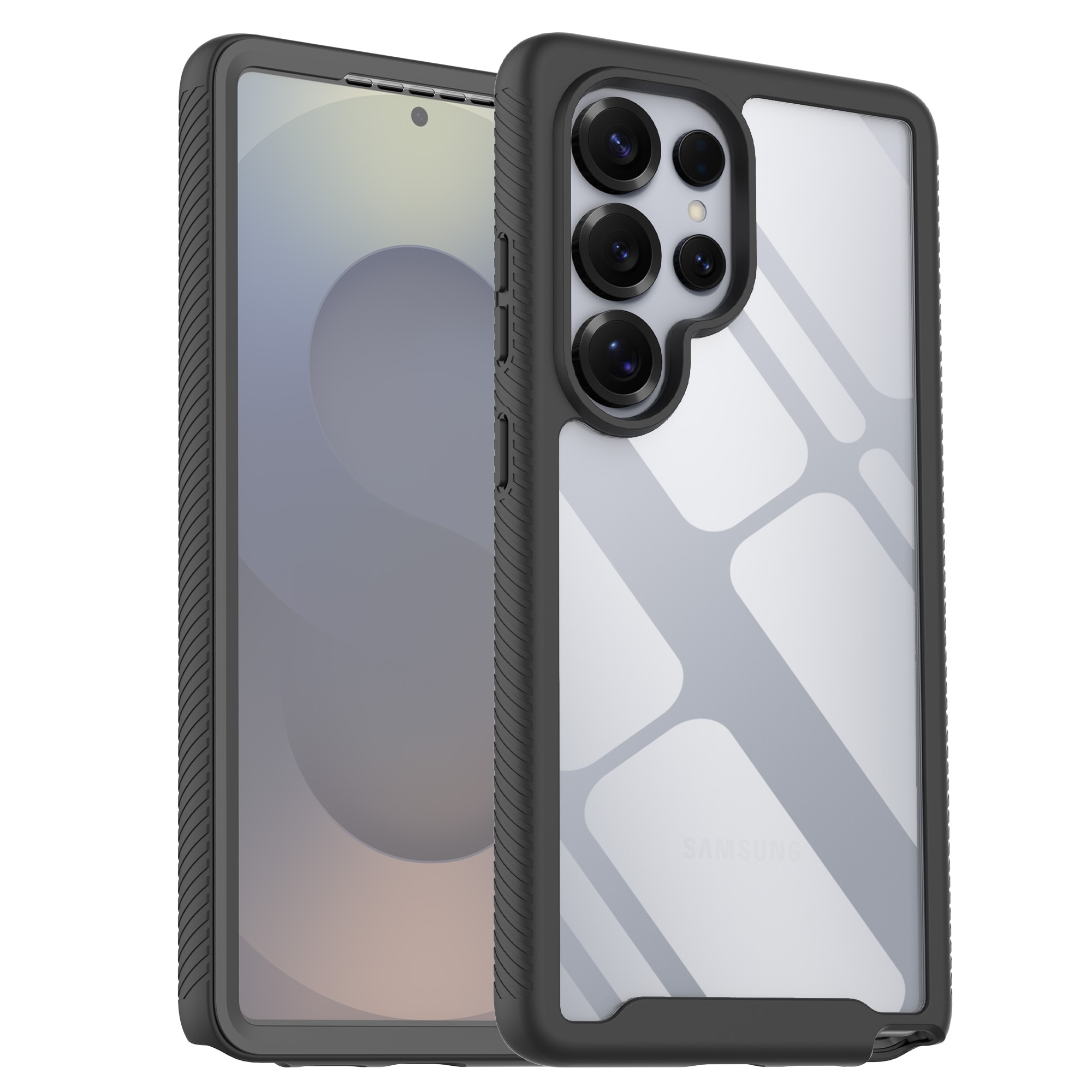 Full Protection Case Samsung Galaxy S25 Ultra Svart