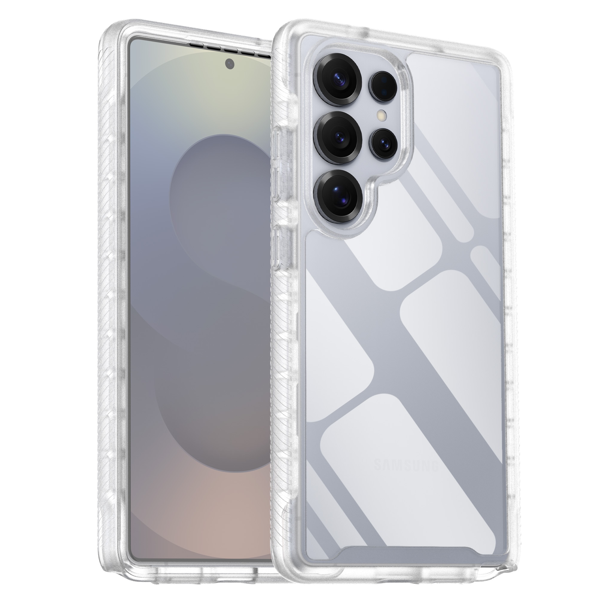 Full Protection Case Samsung Galaxy S25 Ultra Genomskinlig