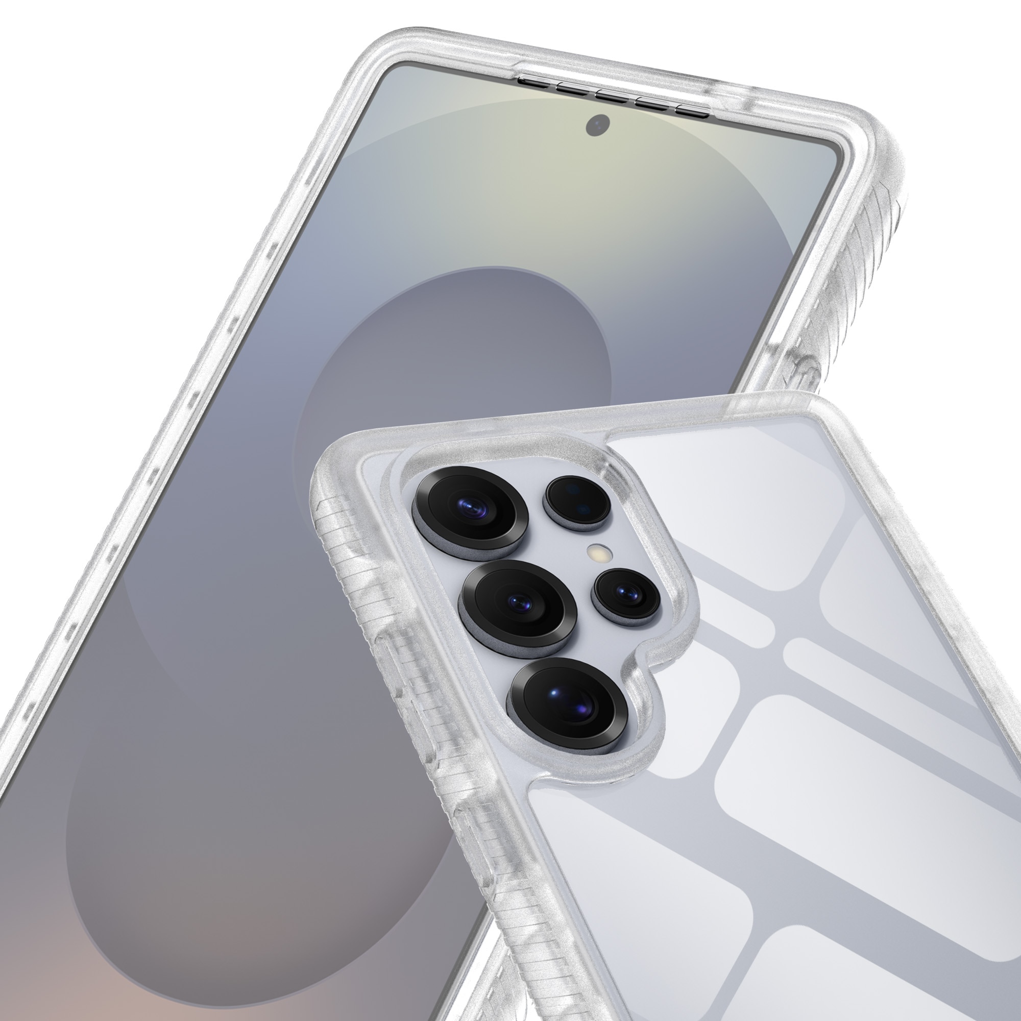 Full Protection Case Samsung Galaxy S25 Ultra Genomskinlig