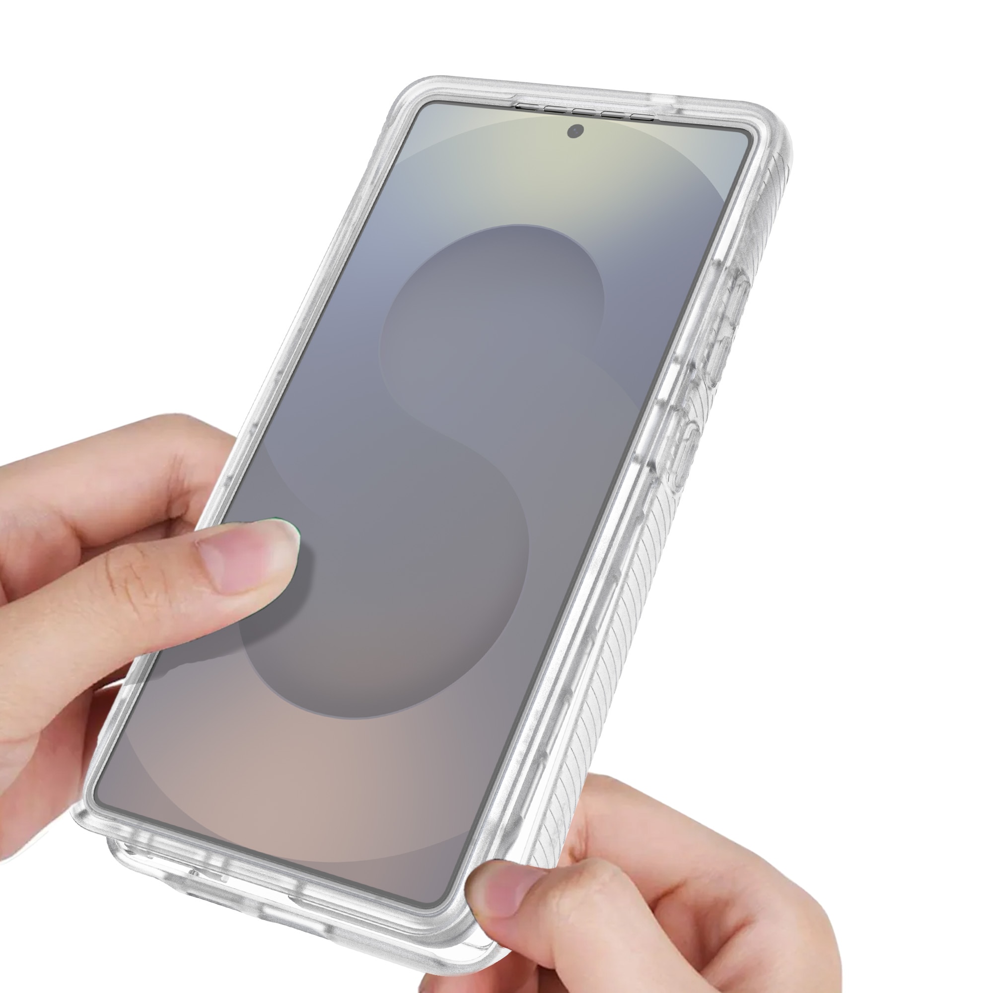 Full Protection Case Samsung Galaxy S25 Ultra Genomskinlig