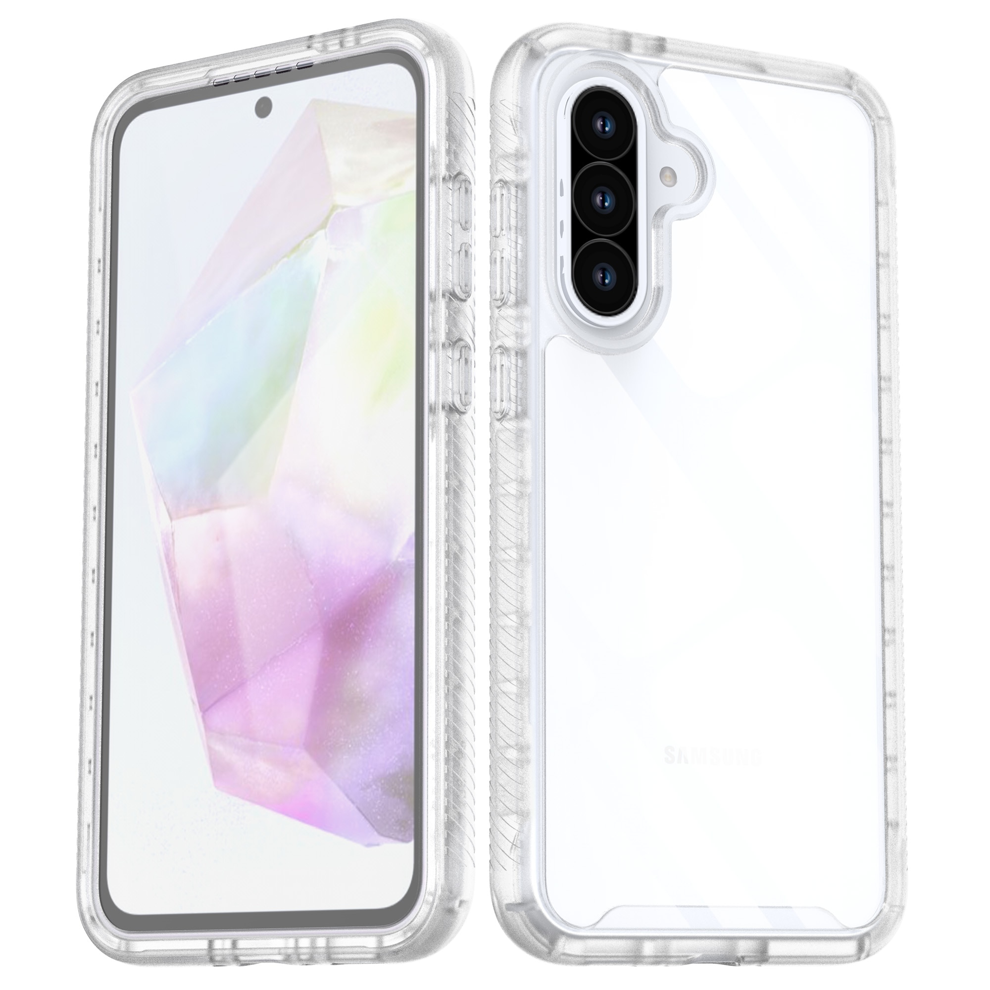 Full Protection Case Samsung Galaxy A56 Genomskinlig