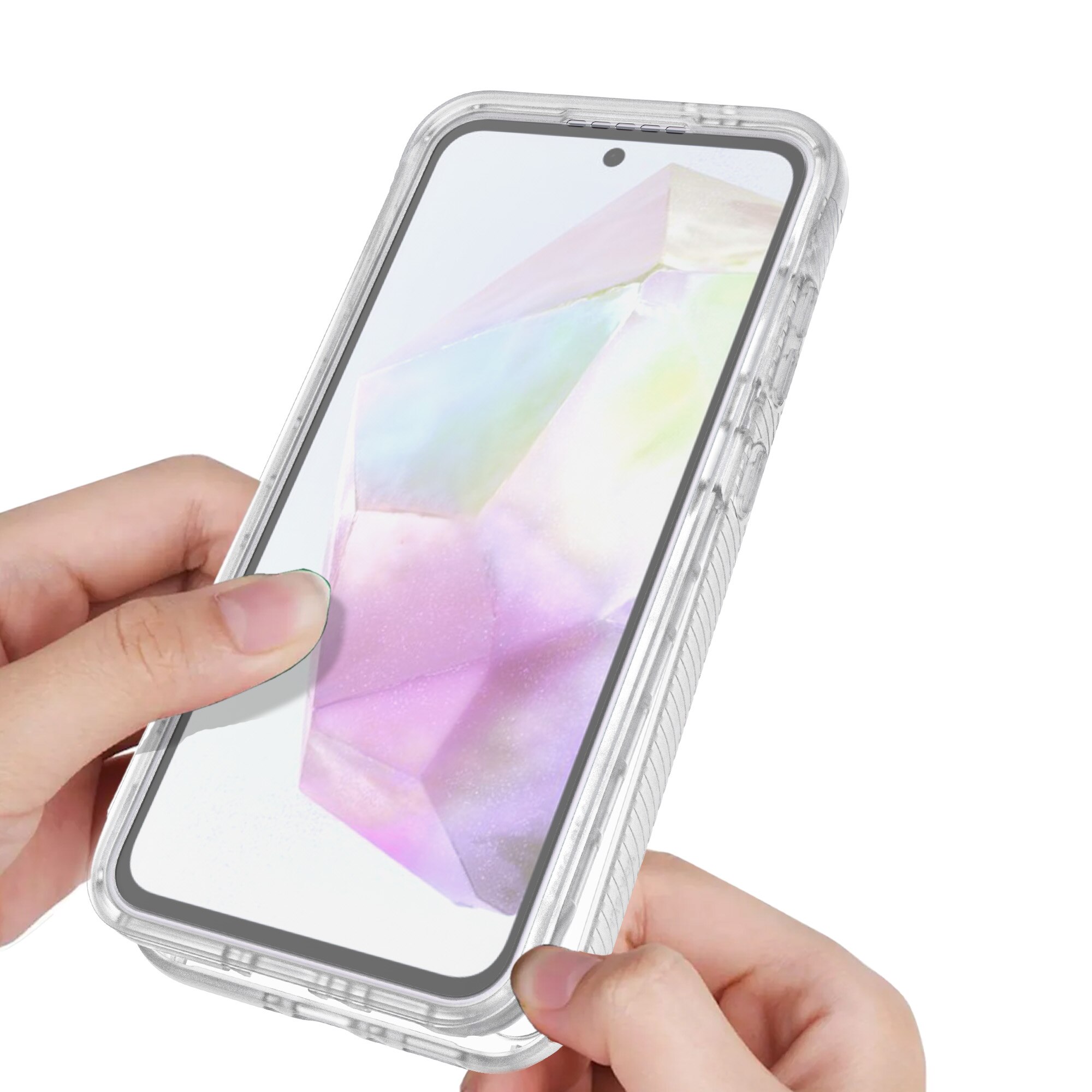 Full Protection Case Samsung Galaxy A56 Genomskinlig