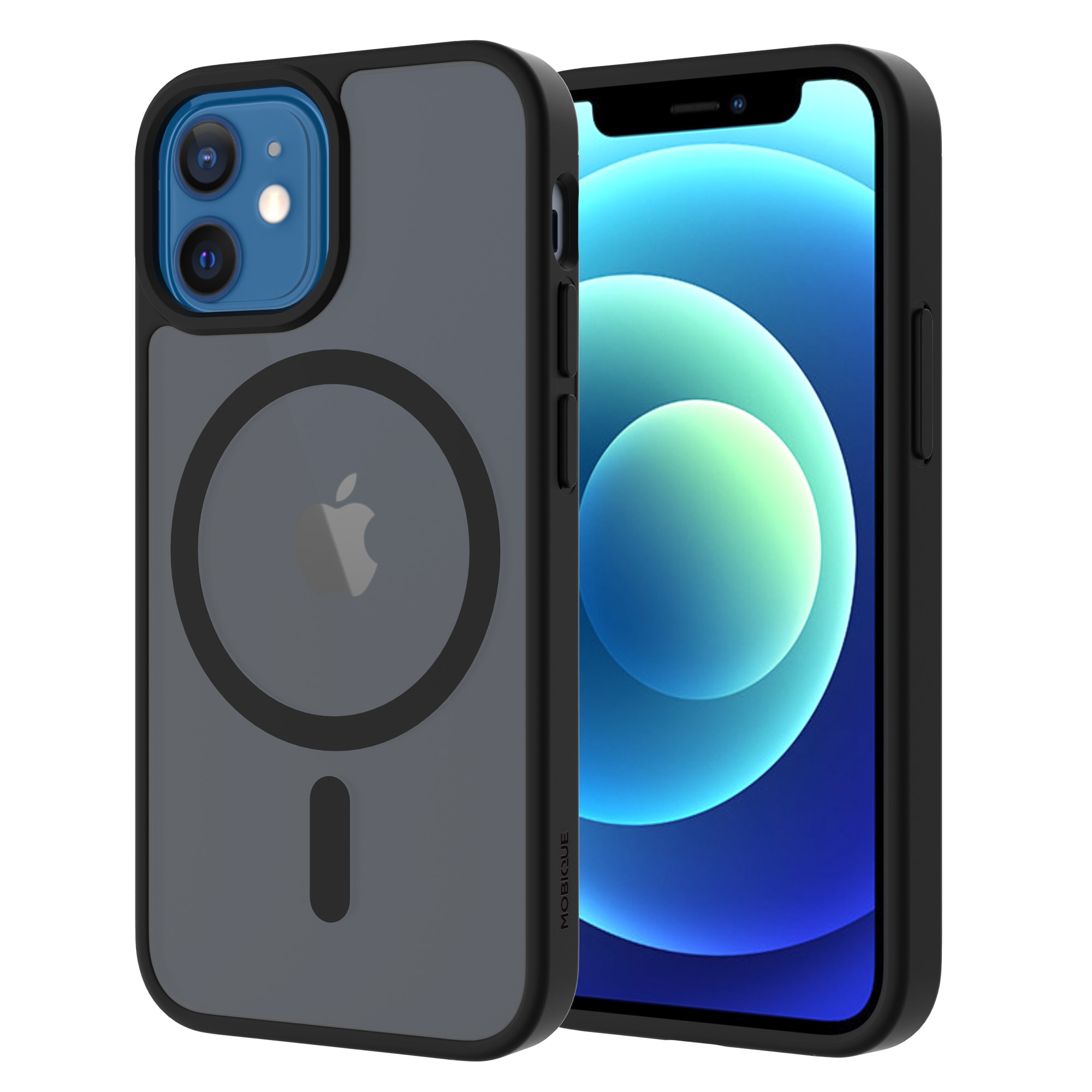 Magnetic Hybrid Skal iPhone 12 Mini Frosted Black