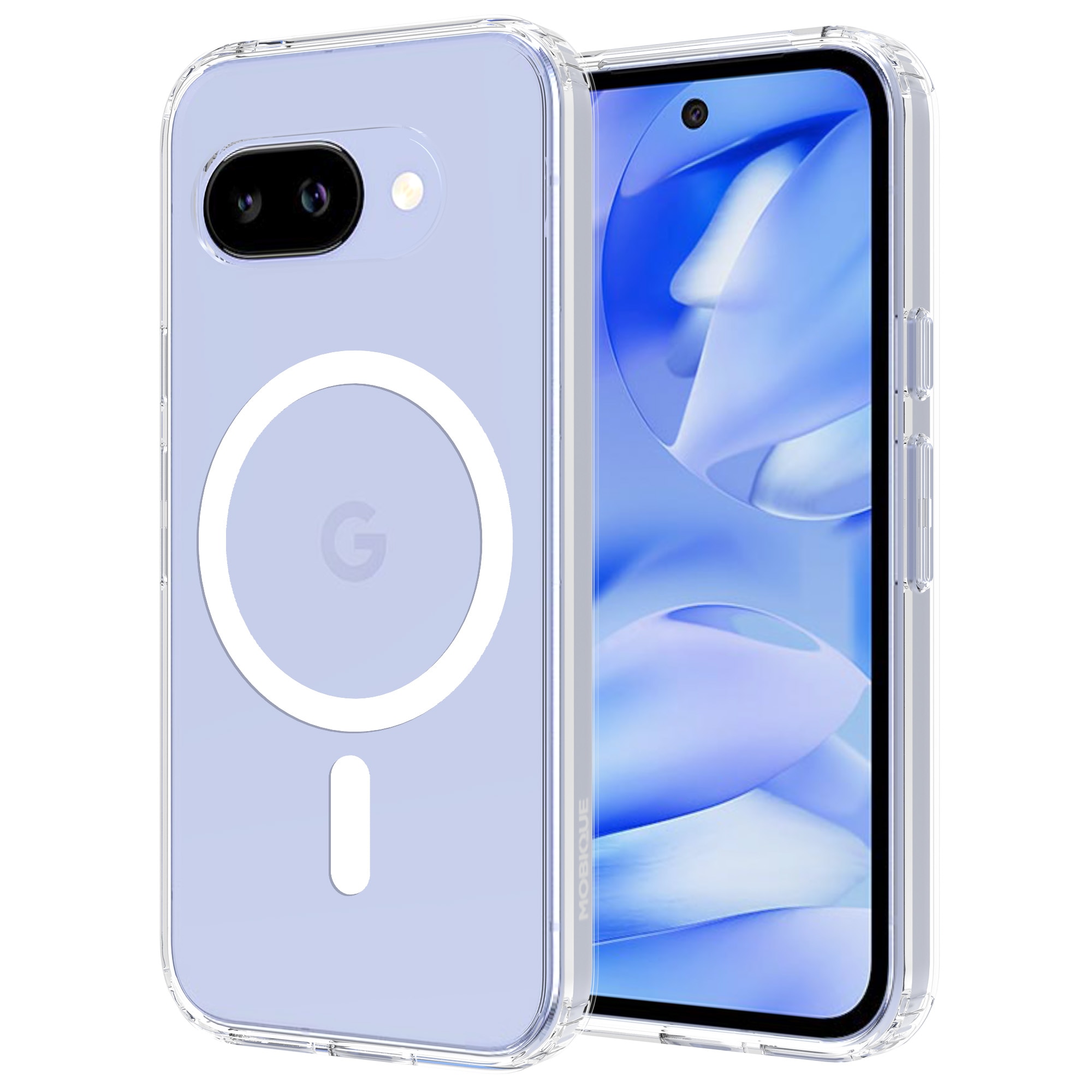 Hybridskal MagSafe Google Pixel 9a transparent