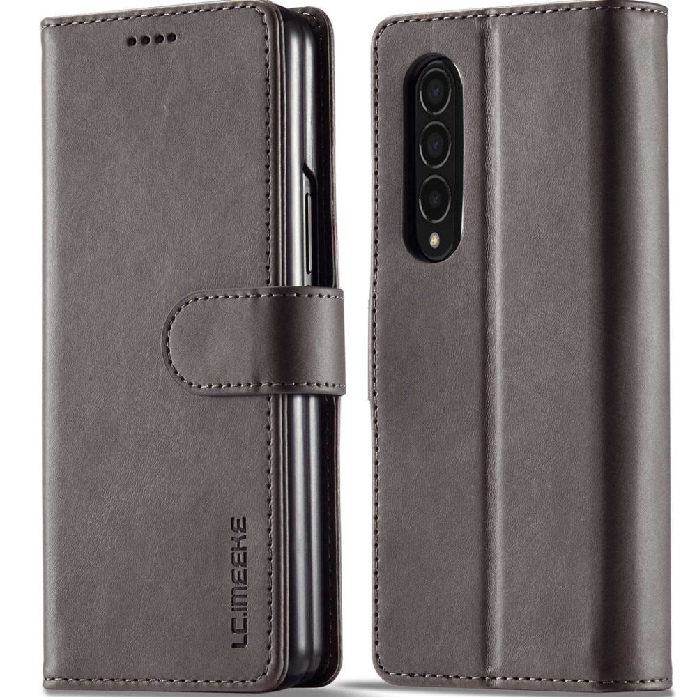 Plånboksfodral Samsung Galaxy Z Fold 4 Mörkbrun