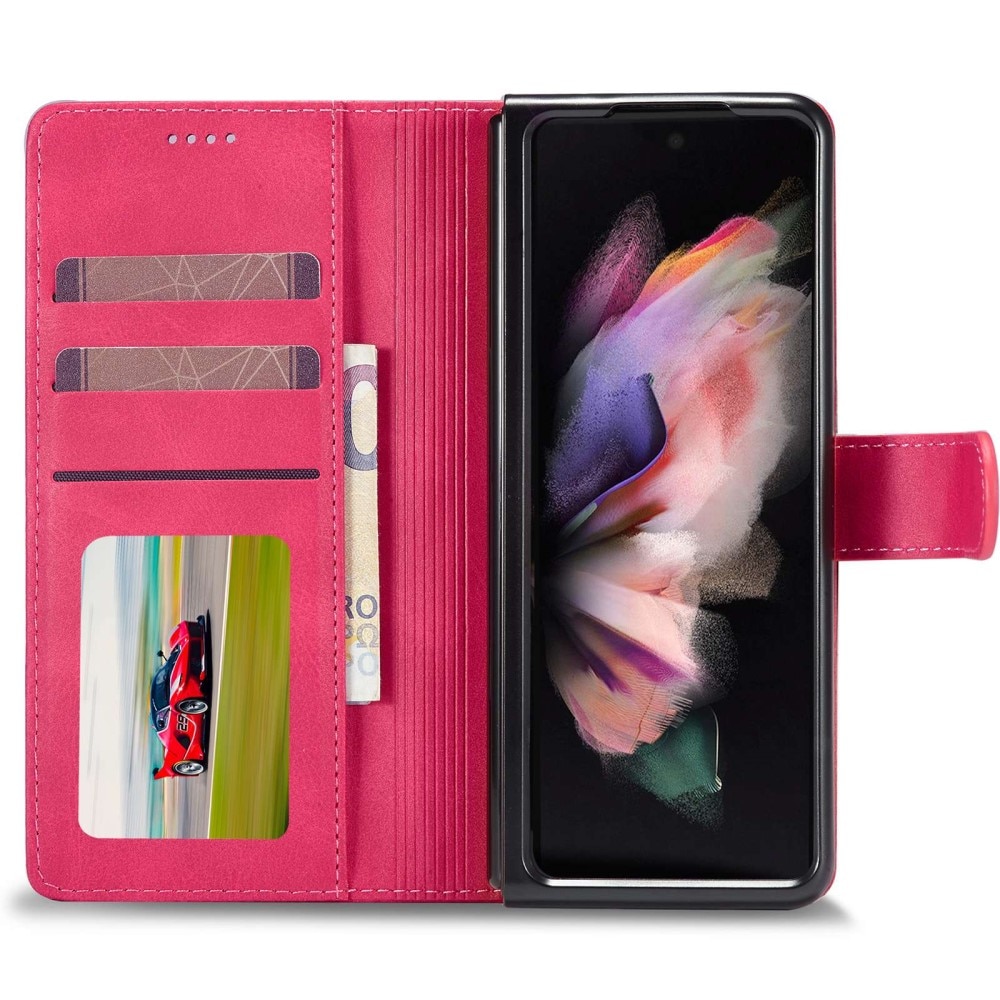 Plånboksfodral Samsung Galaxy Z Fold 4 Rosa