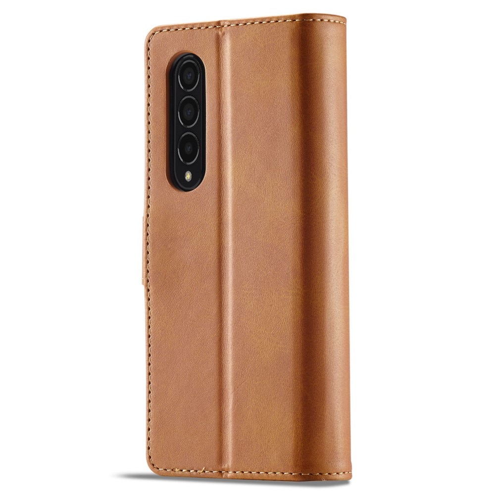 Plånboksfodral Samsung Galaxy Z Fold 4 Cognac